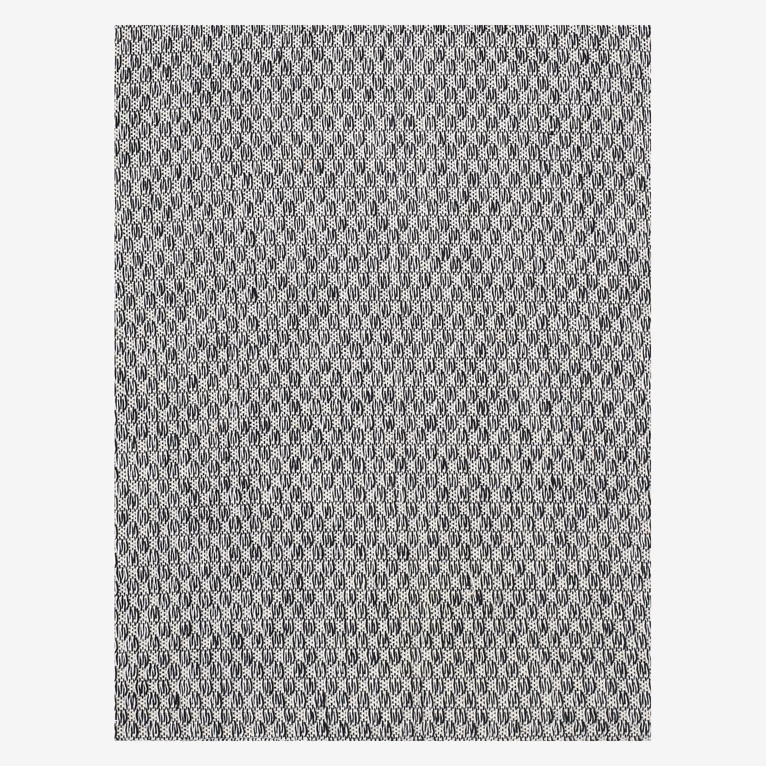 Dessus de lit en coton égyptien - 230 x 260 cm - Gris - 1