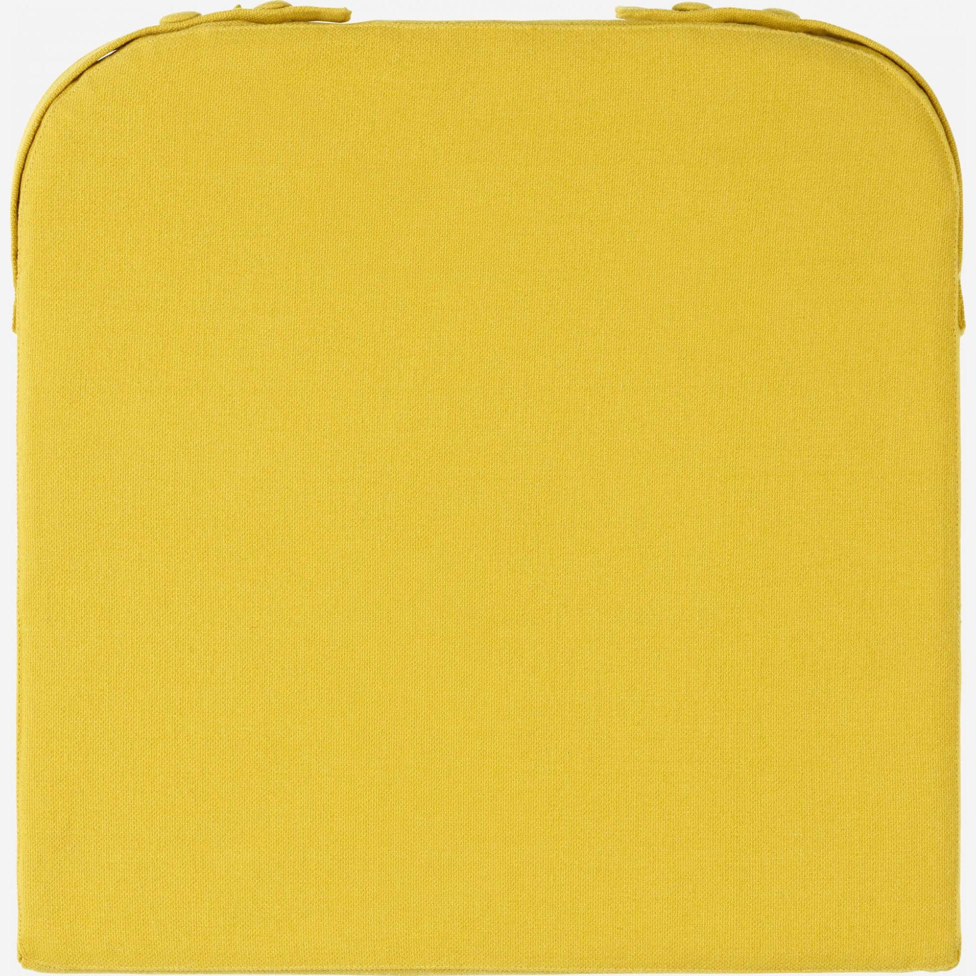 Chair cushion 40x40cm mustard