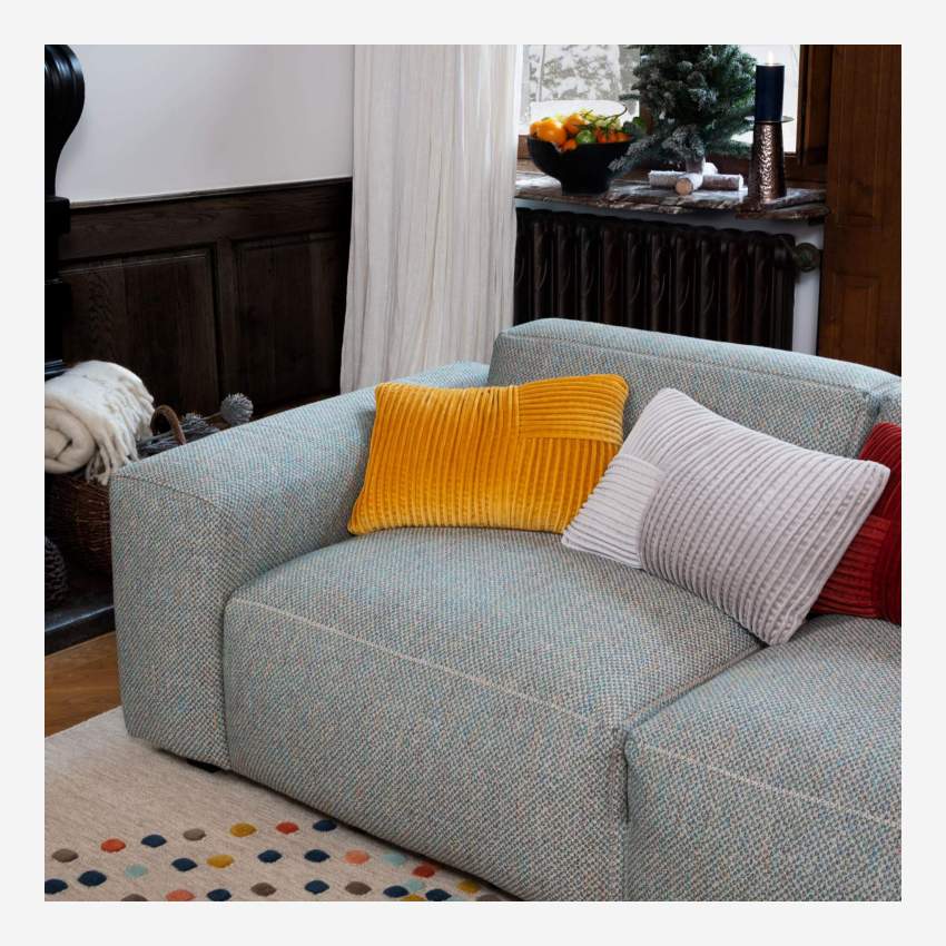 2-Sitzer Sofa aus Stoff Bellagio organic green
