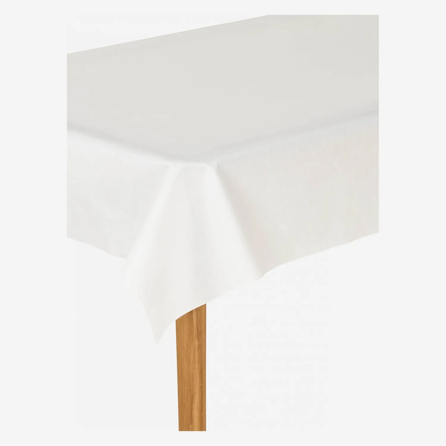 Nappe en papier blanche 160 x 240 cm - 1