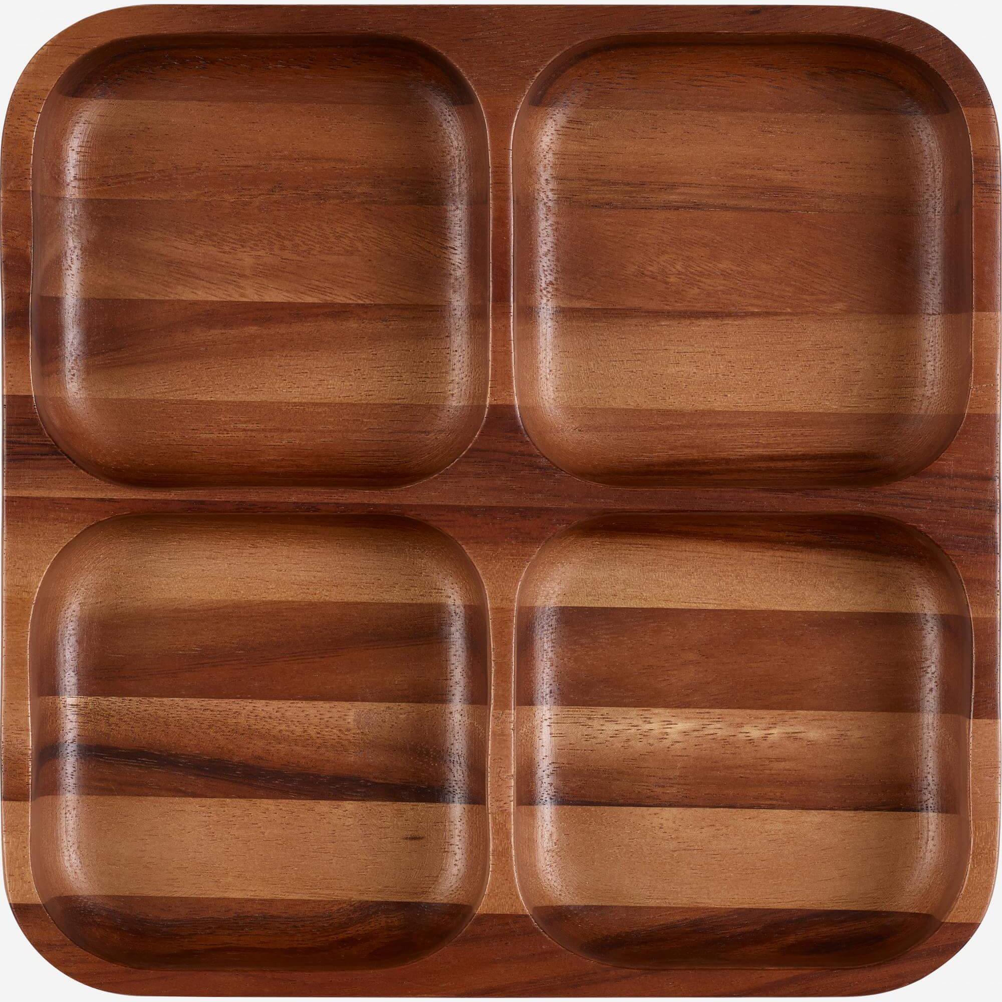 Acacia wood serving platter