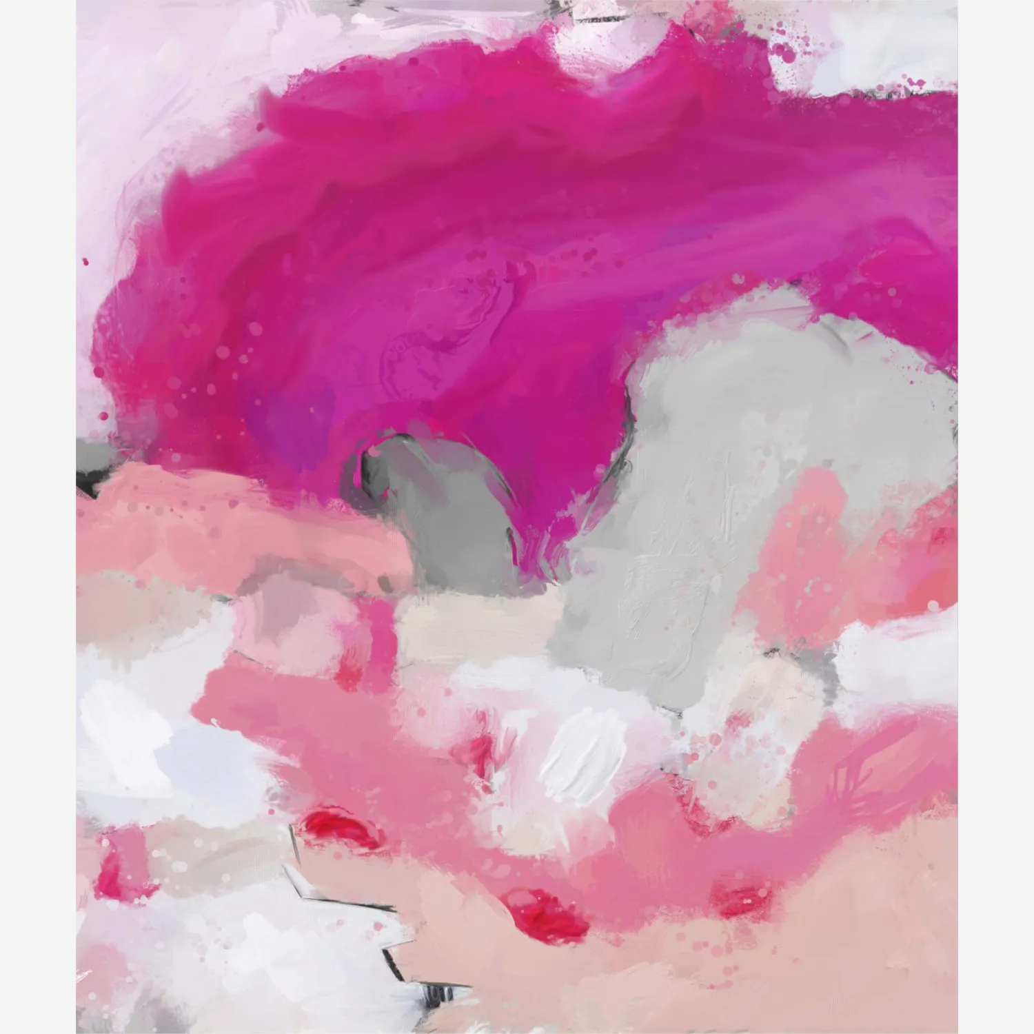 Tableau Pink 89cm x 106cm