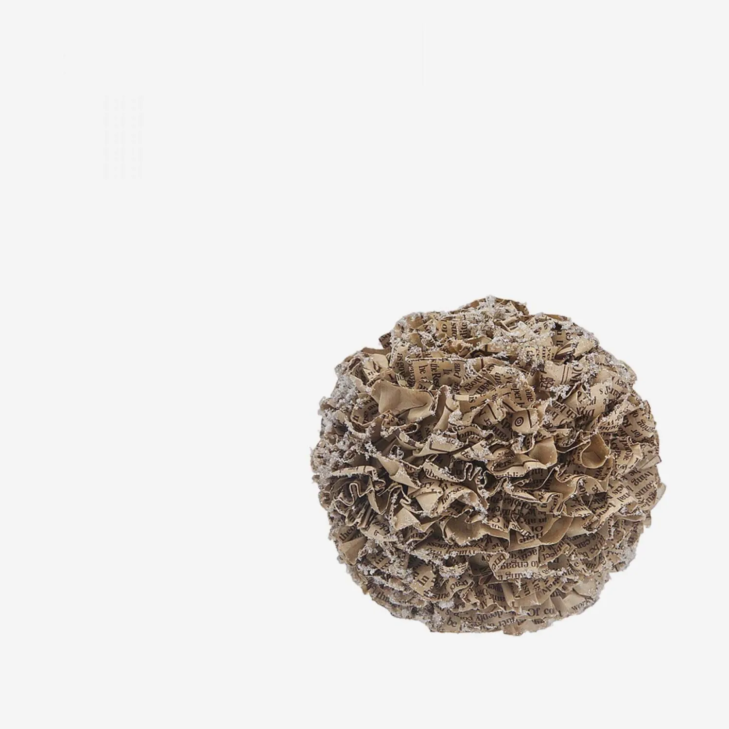 Boule de Noël D.9 en papier