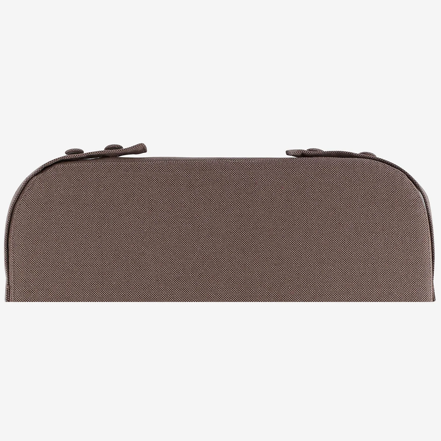 Galette de chaise 40x40cm taupe - 4