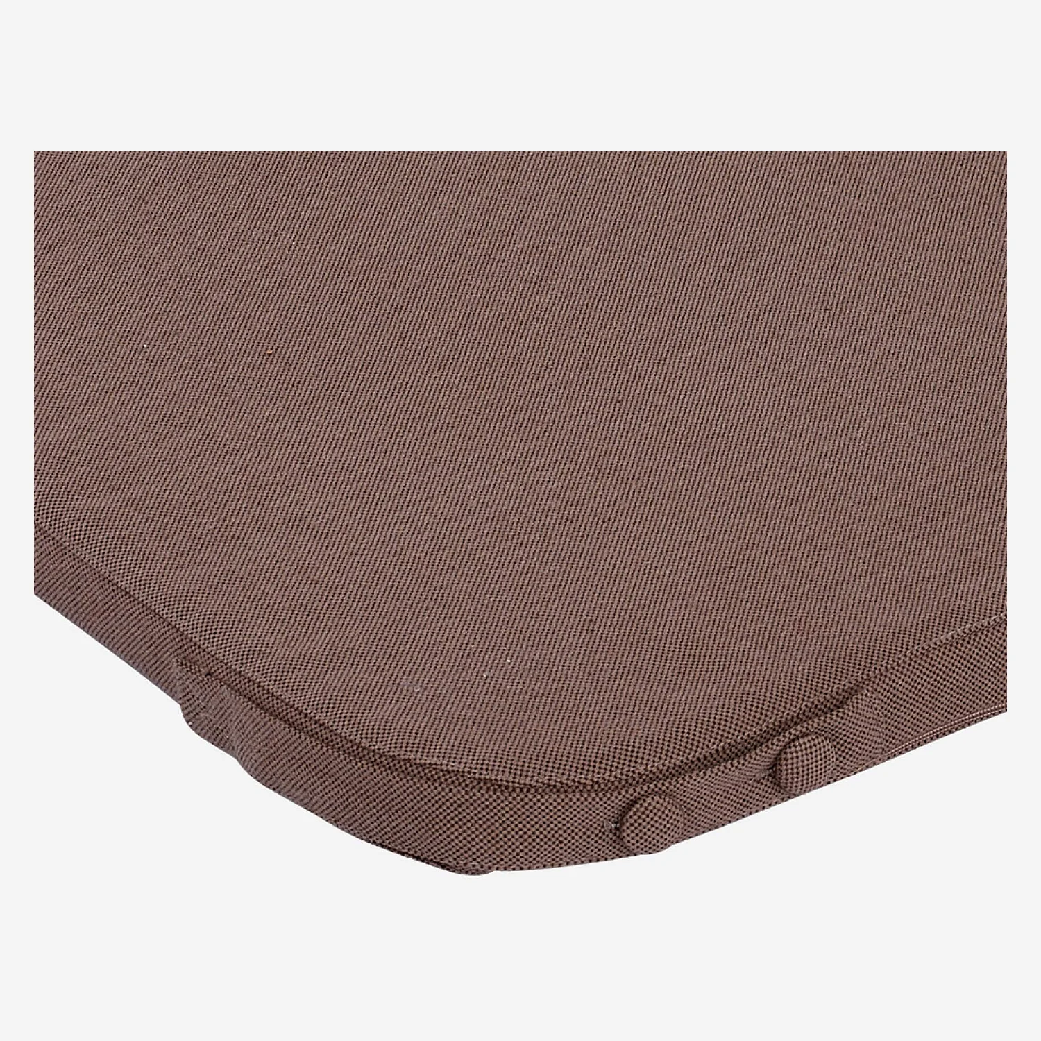 Galette de chaise 40x40cm taupe - 5