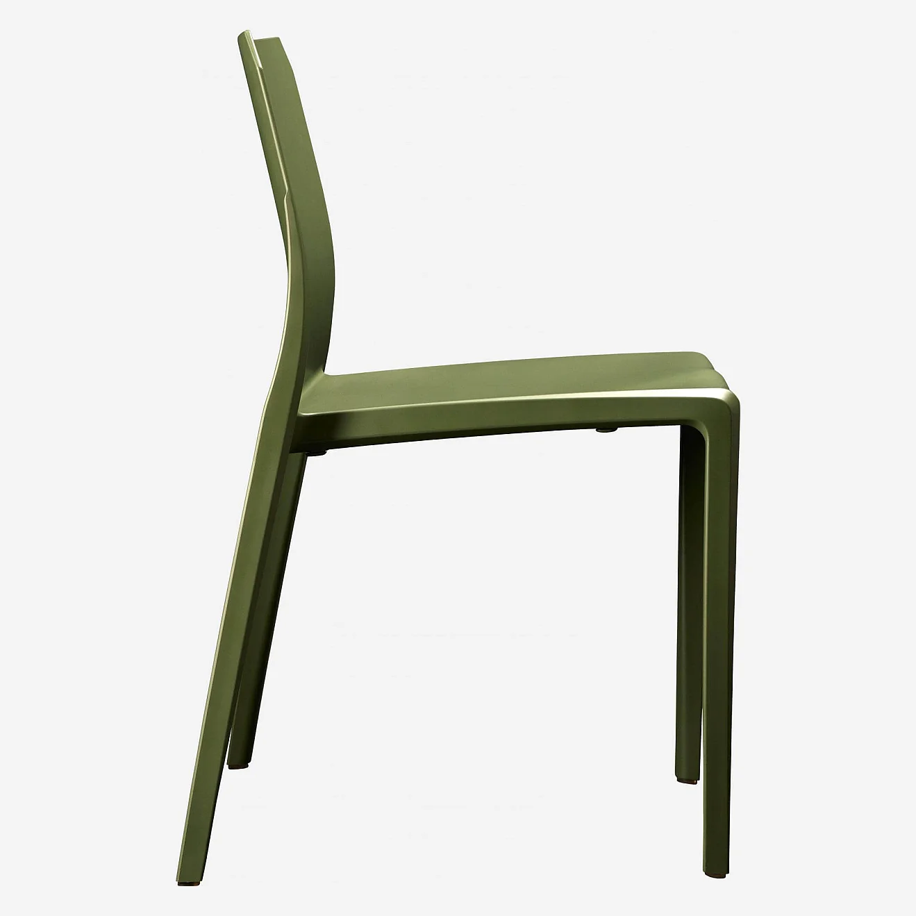 Chaise de jardin en polypropylène et fibre de verre - Vert - 6