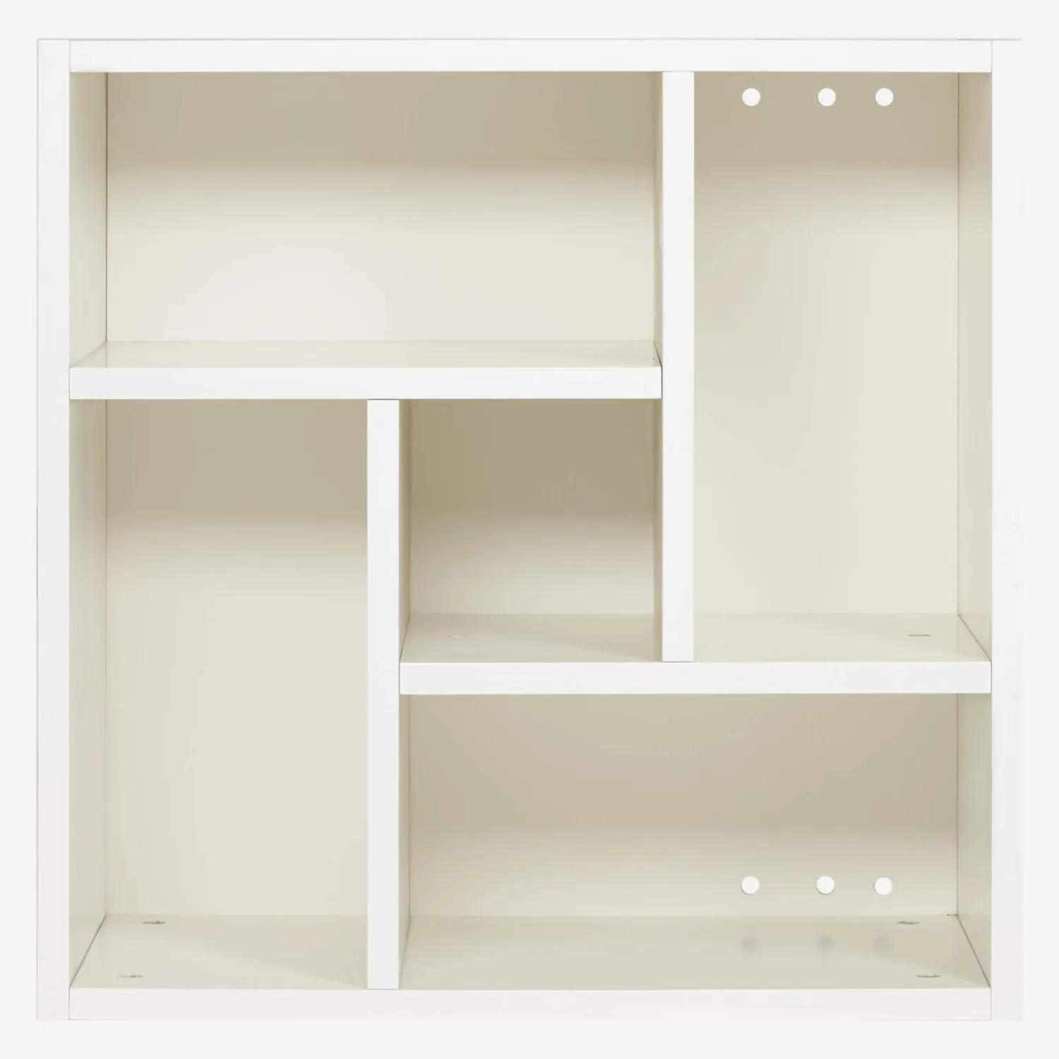 Caisson cube ouvert - Blanc - Design by Helena Pille - 1