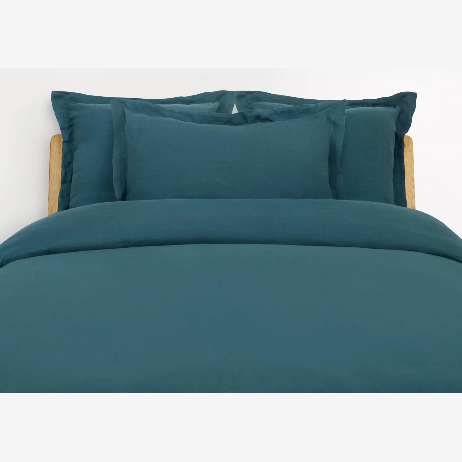 Housse de couette en lin - 220 x 240 cm - Vert