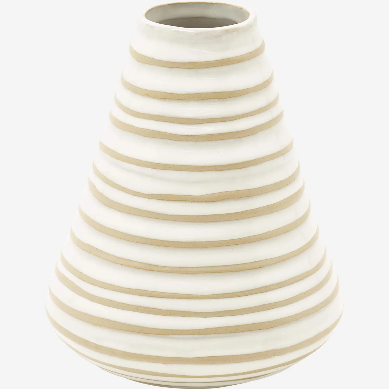 Vase Beige - Grès - S