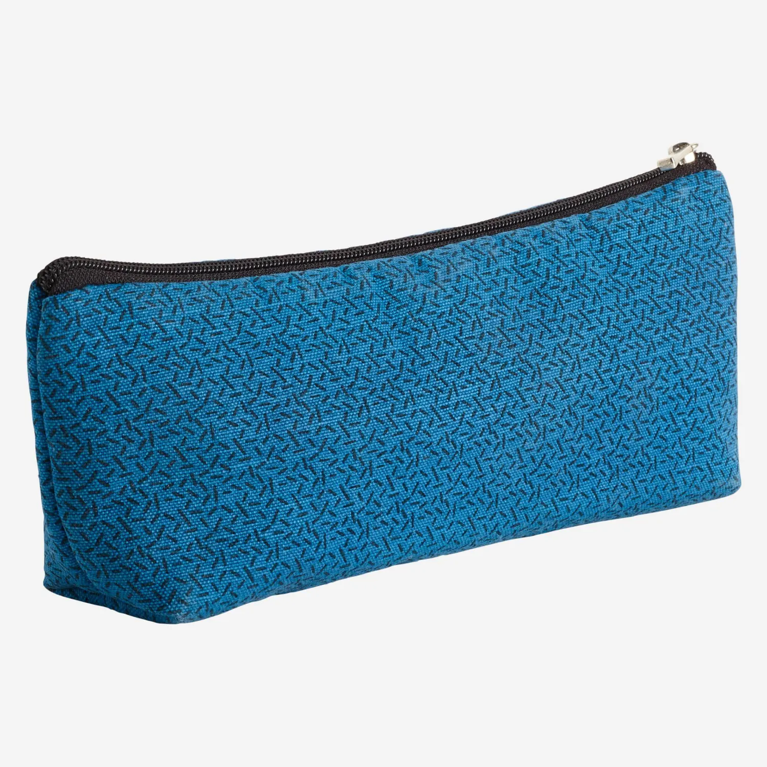 Trousse - Bleu -  Coton - motifs Madeline - design by Floriane Jacques - 1