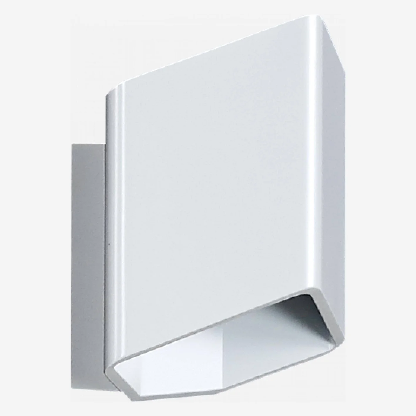 Applique Cube - Blanc - 2