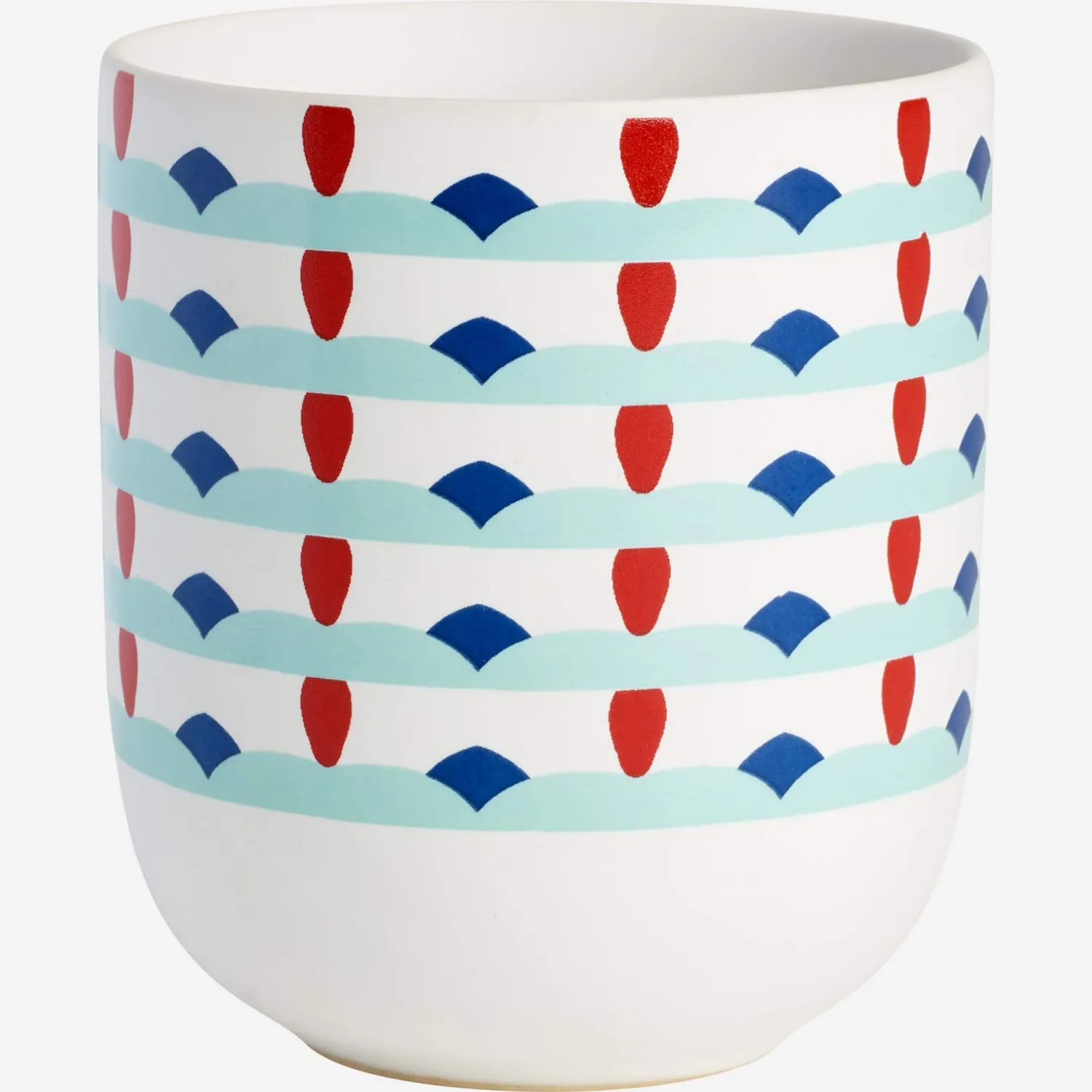 Tasse en Porcelaine - Motif bleu - design by Floriane Jacques