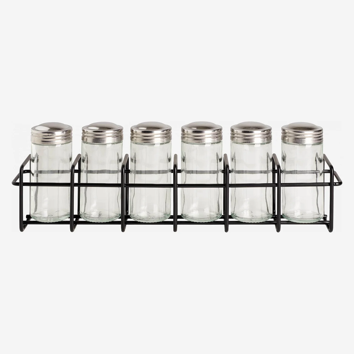 Kruidenrekje van metaal - Zwart - 2