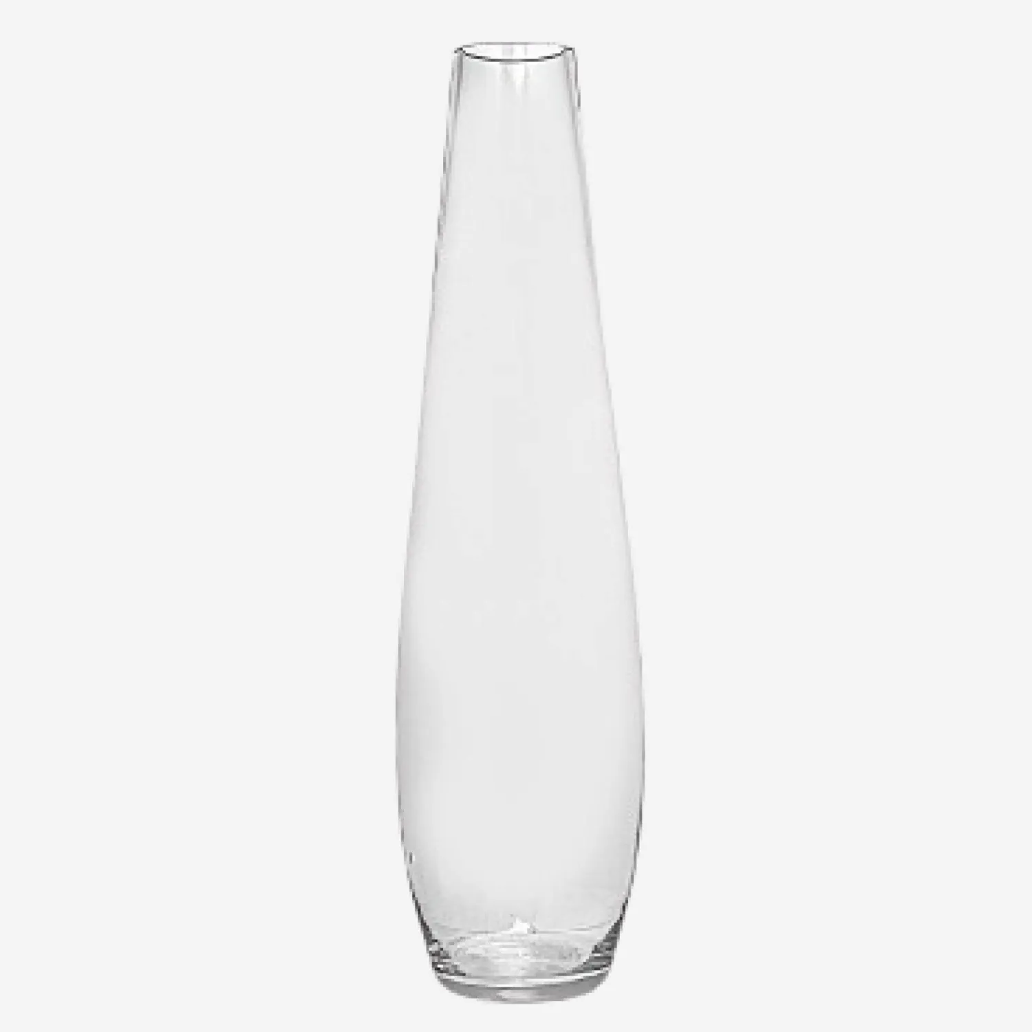 Vase en verre - 55 cm - transparent