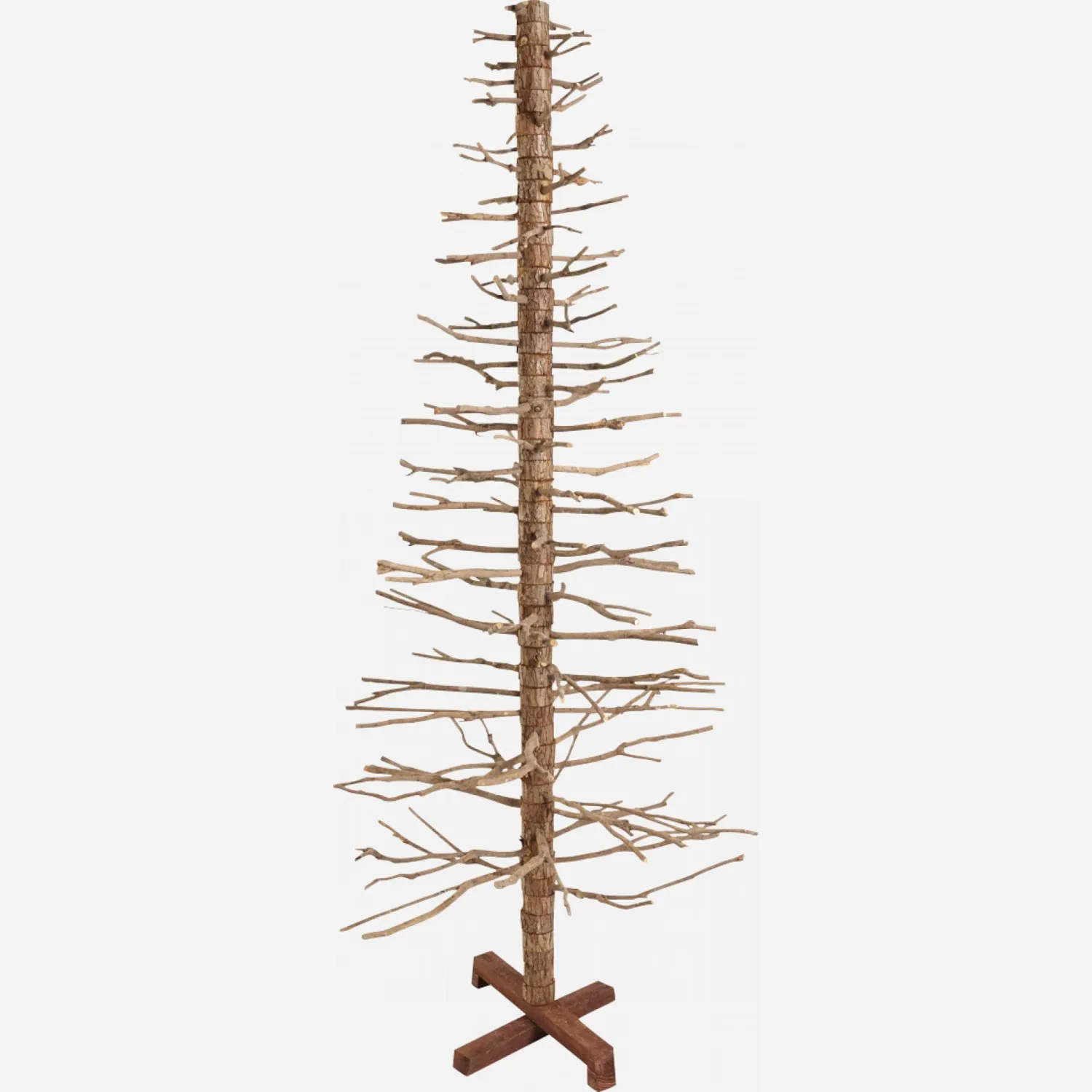 Künstlicher Tannenbaum aus Zedernholzimitation 180cm, naturfraben