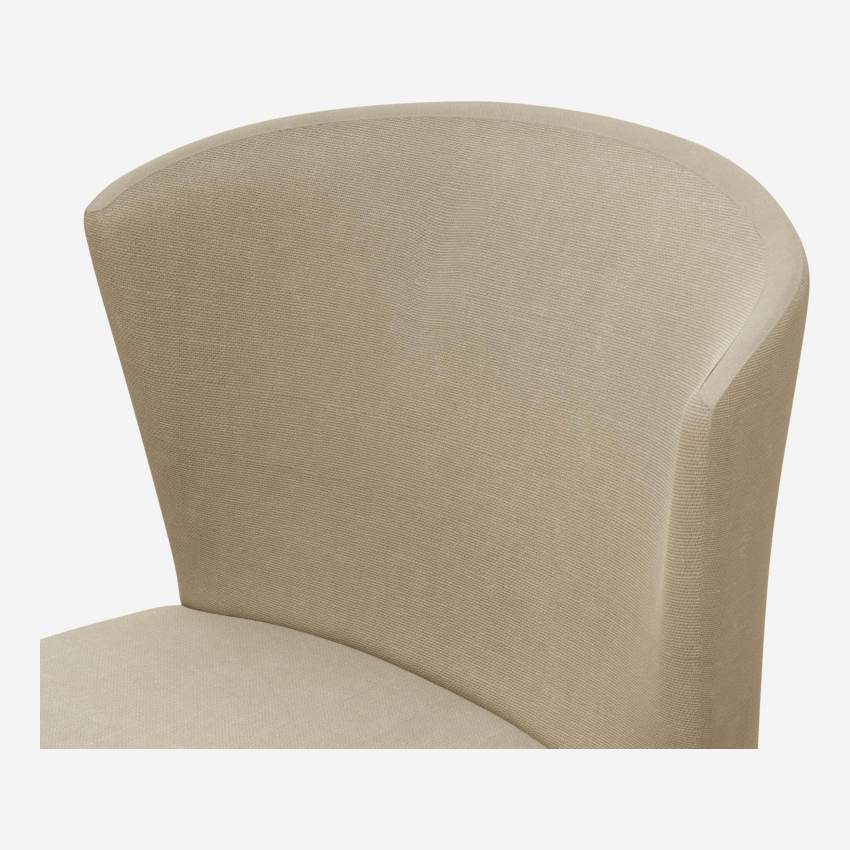 Chaise en tissu - Beige