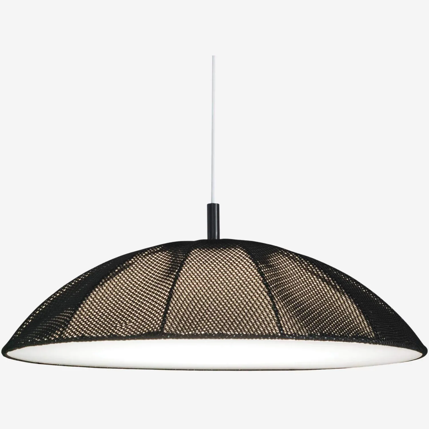 Suspension Studio en coton - Noir
