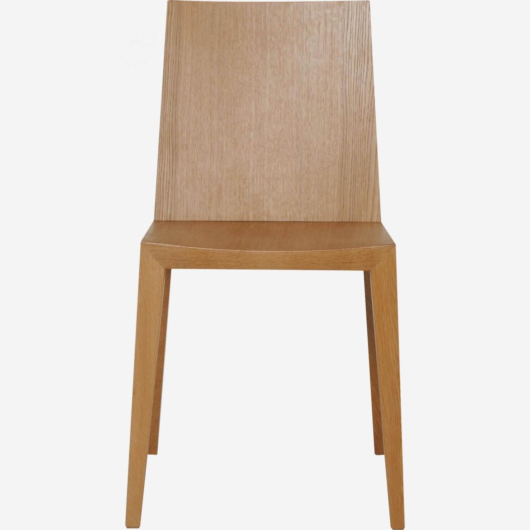 Solid oak chair