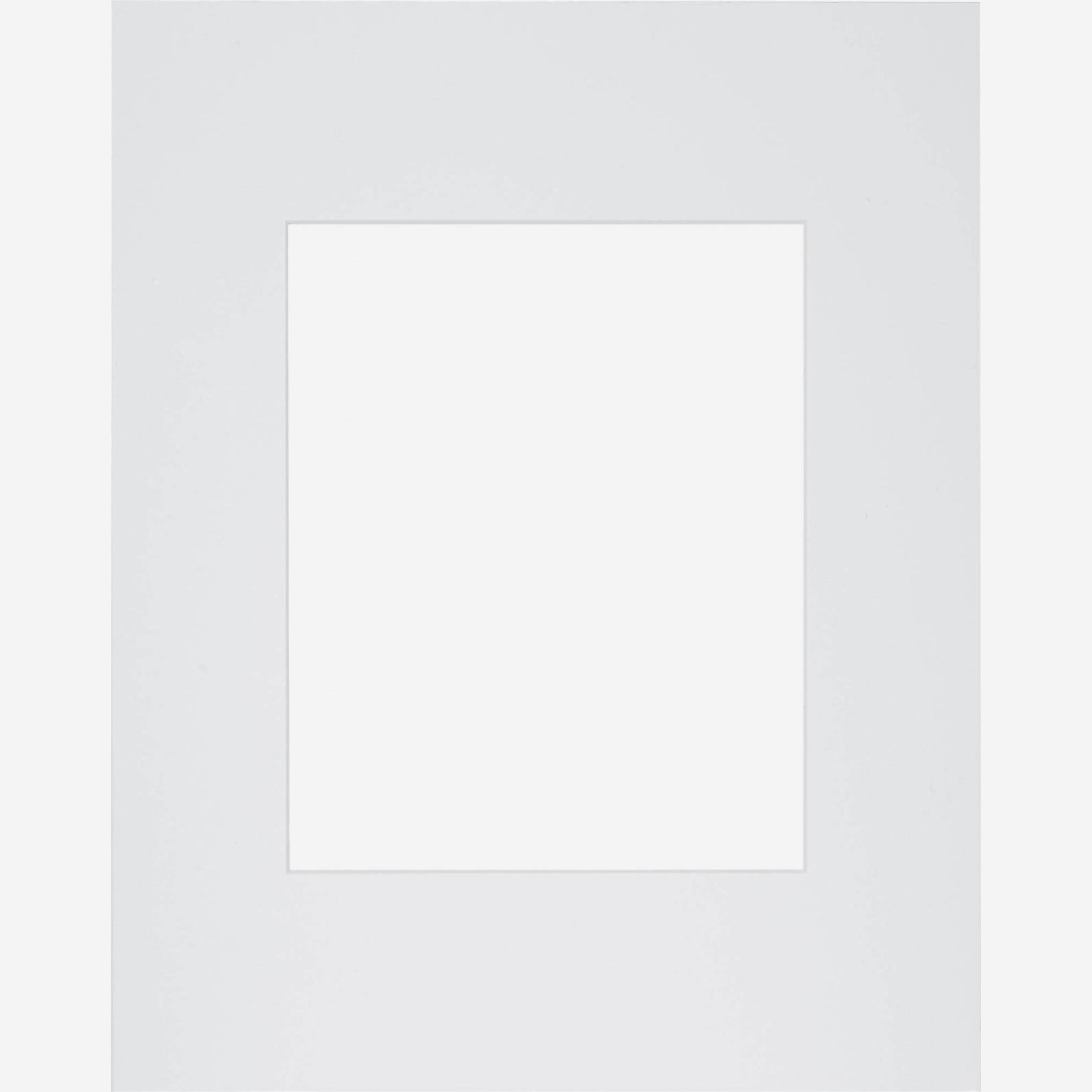 Paper mount board - 40 x 50 cm - White