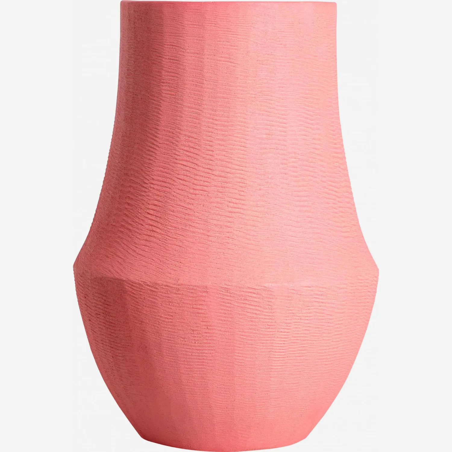 Vase en pierre et résine - Rose