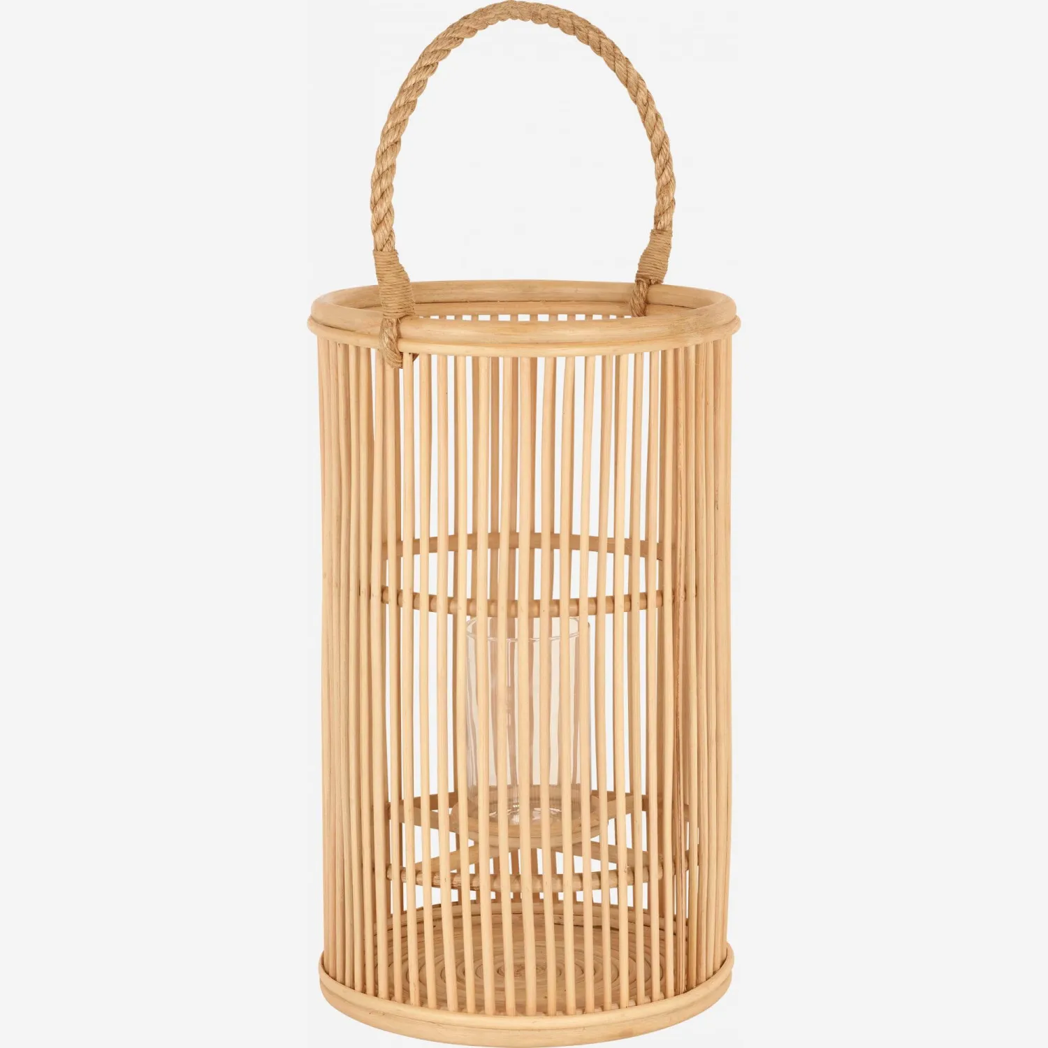 Farol de ratán - Tamaño L - Natural