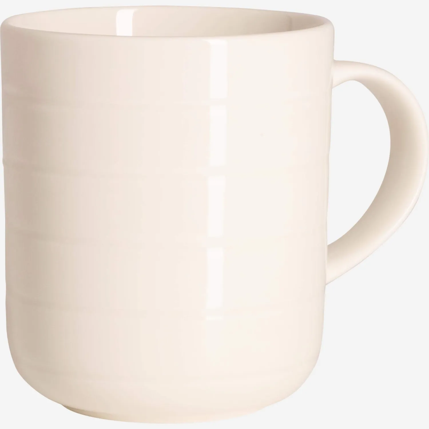 Caneca de porcelana - 280 ml - Creme