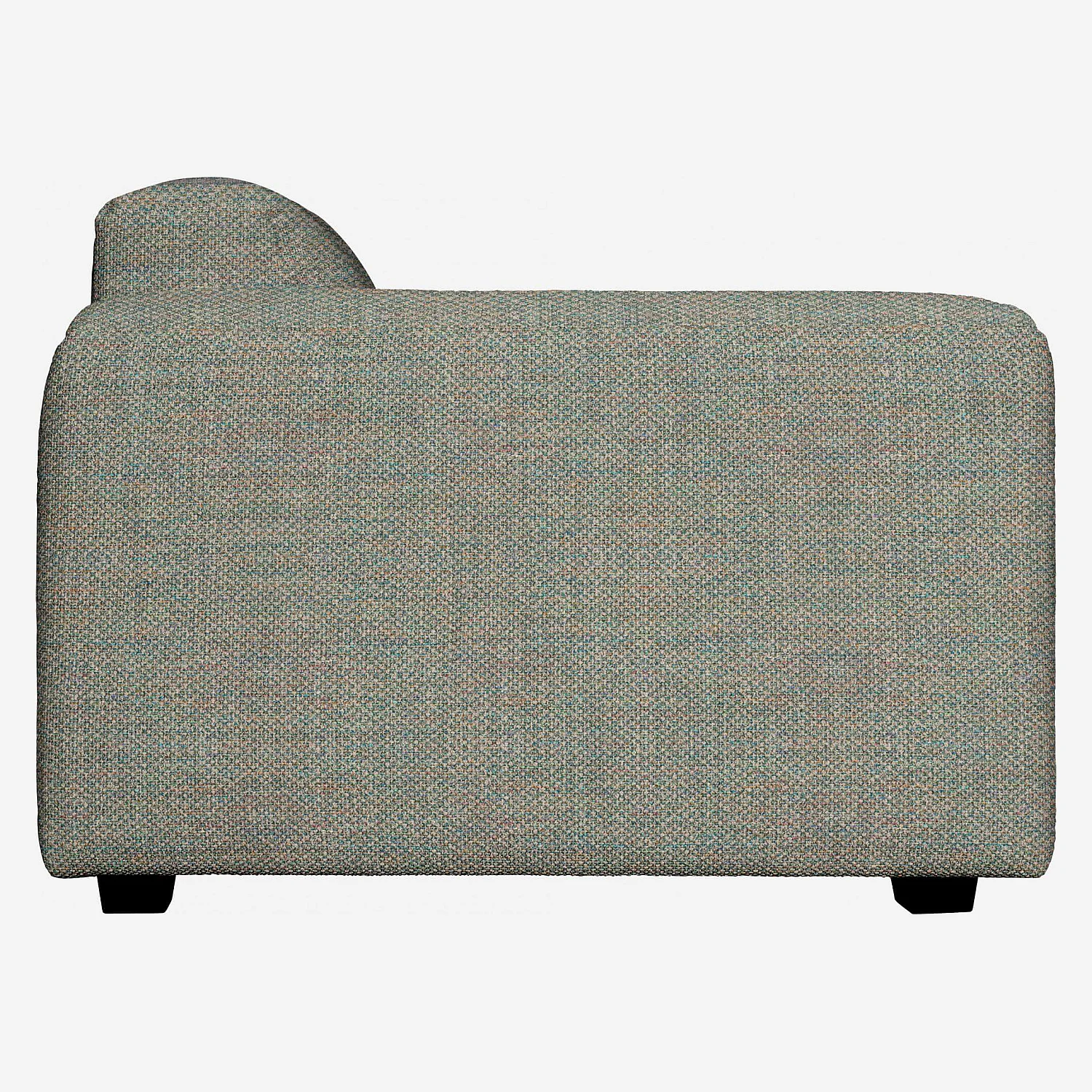 Fauteuil en tissu Bellagio - Vert lagon - 3