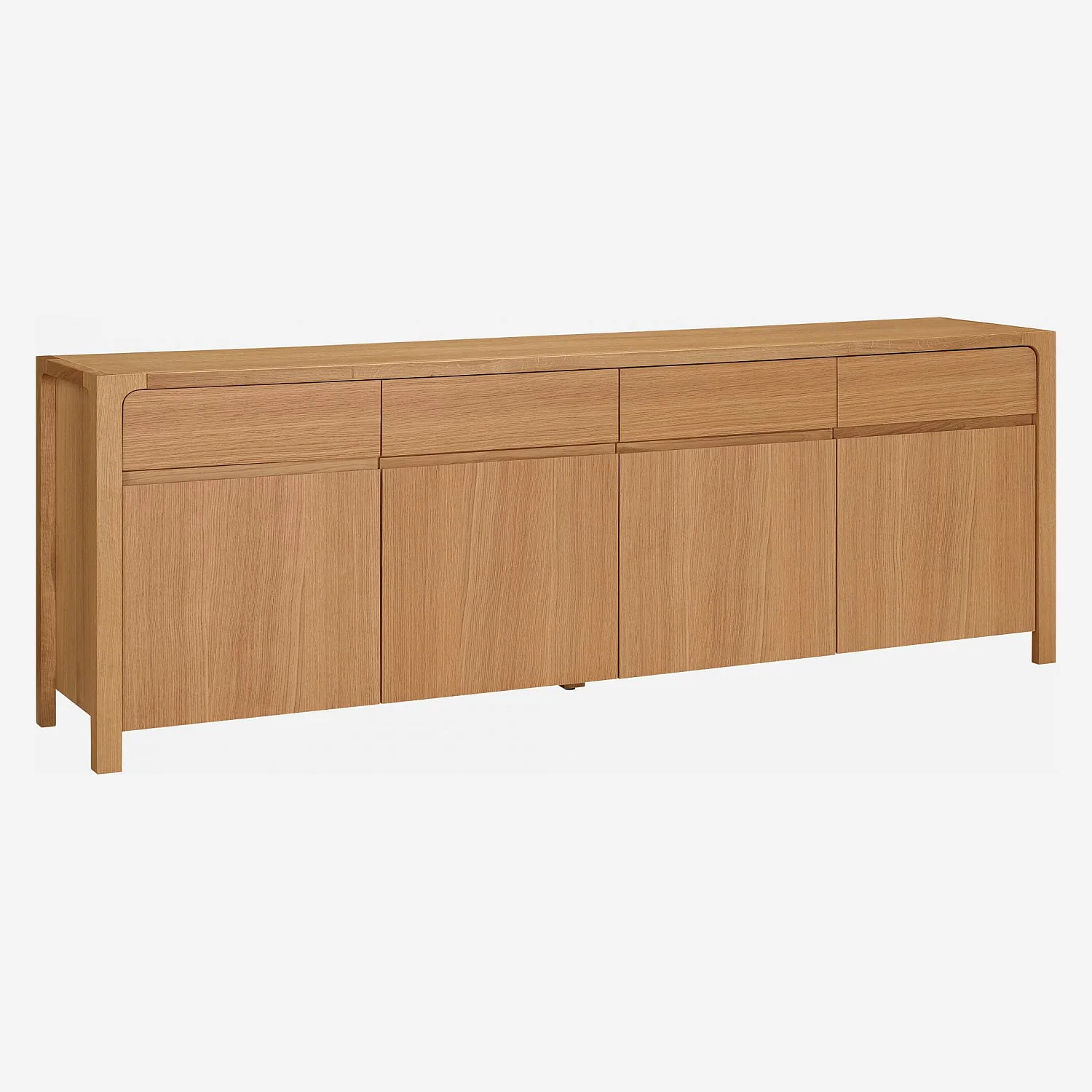 Buffet 4 portes / 4 tiroirs en chêne - Design by Hélèna Pille - 5