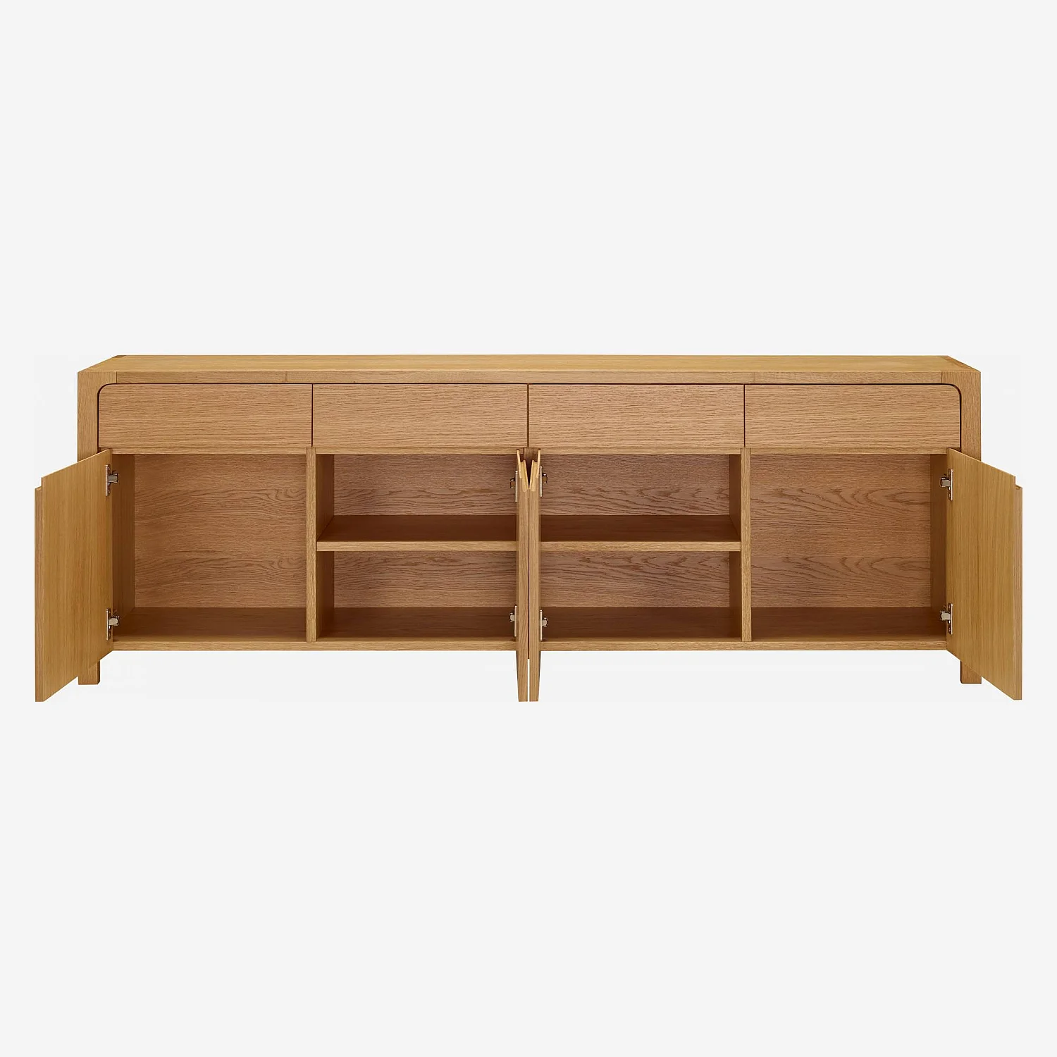 Buffet 4 portes / 4 tiroirs en chêne - Design by Hélèna Pille - 7