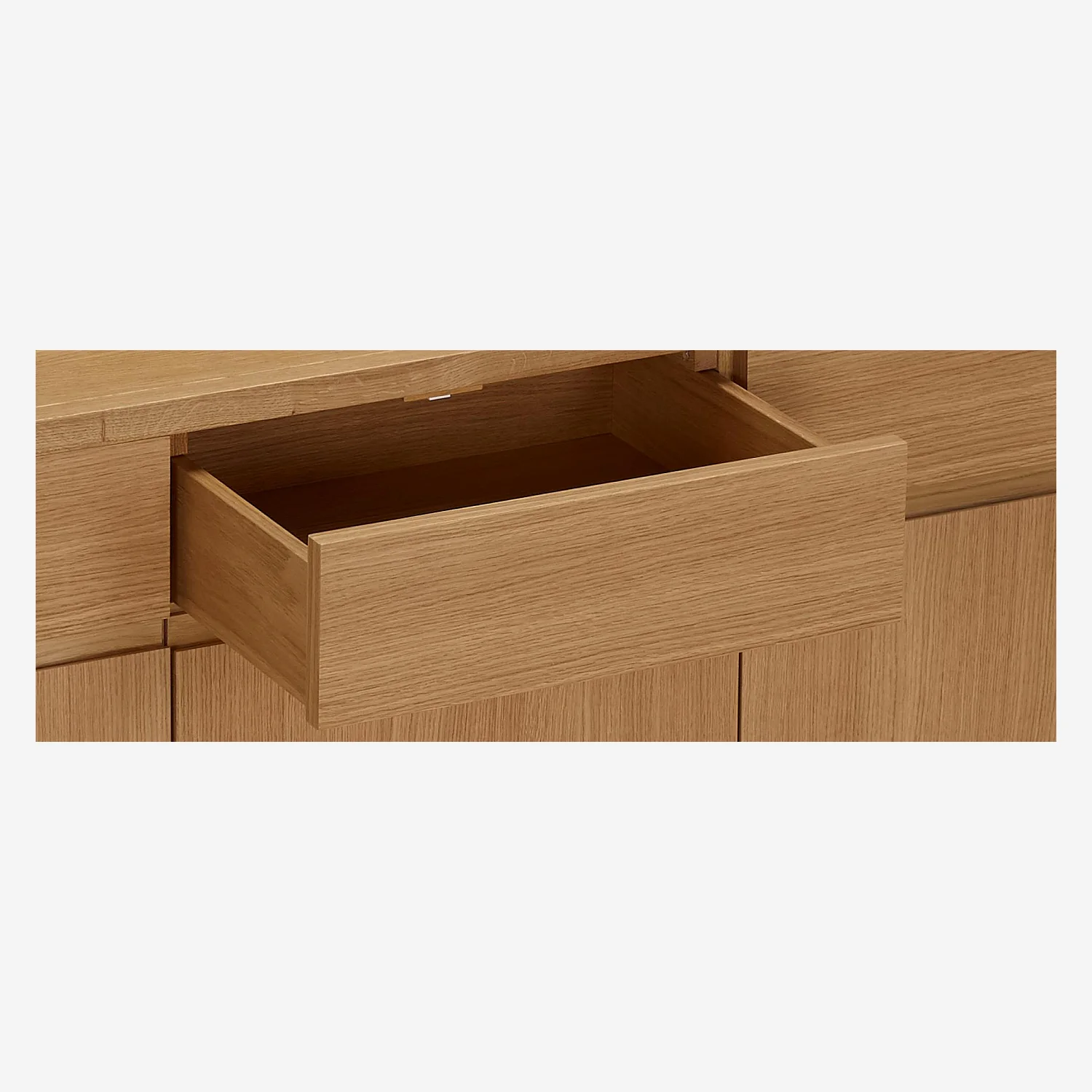 Buffet 4 portes / 4 tiroirs en chêne - Design by Hélèna Pille - 6