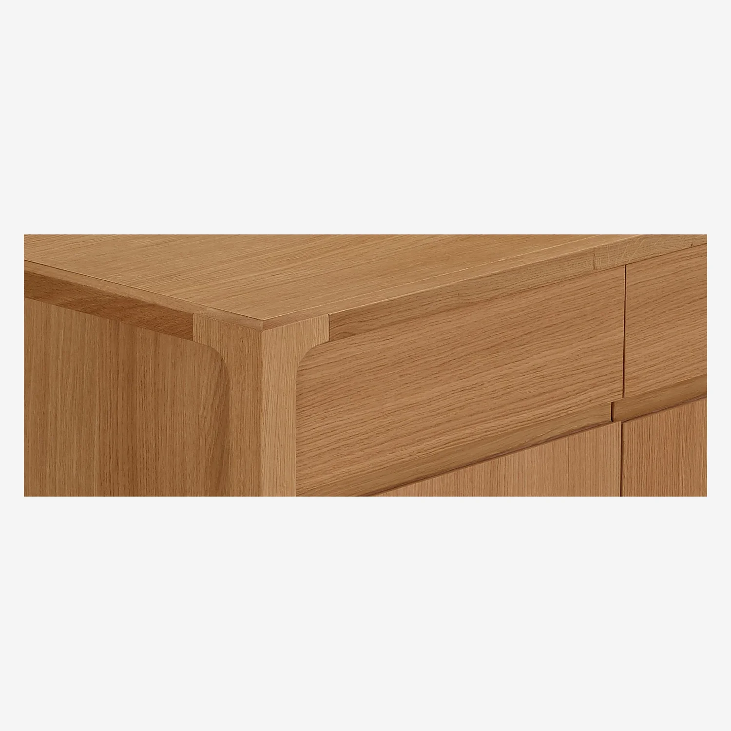 Buffet 4 portes / 4 tiroirs en chêne - Design by Hélèna Pille - 9