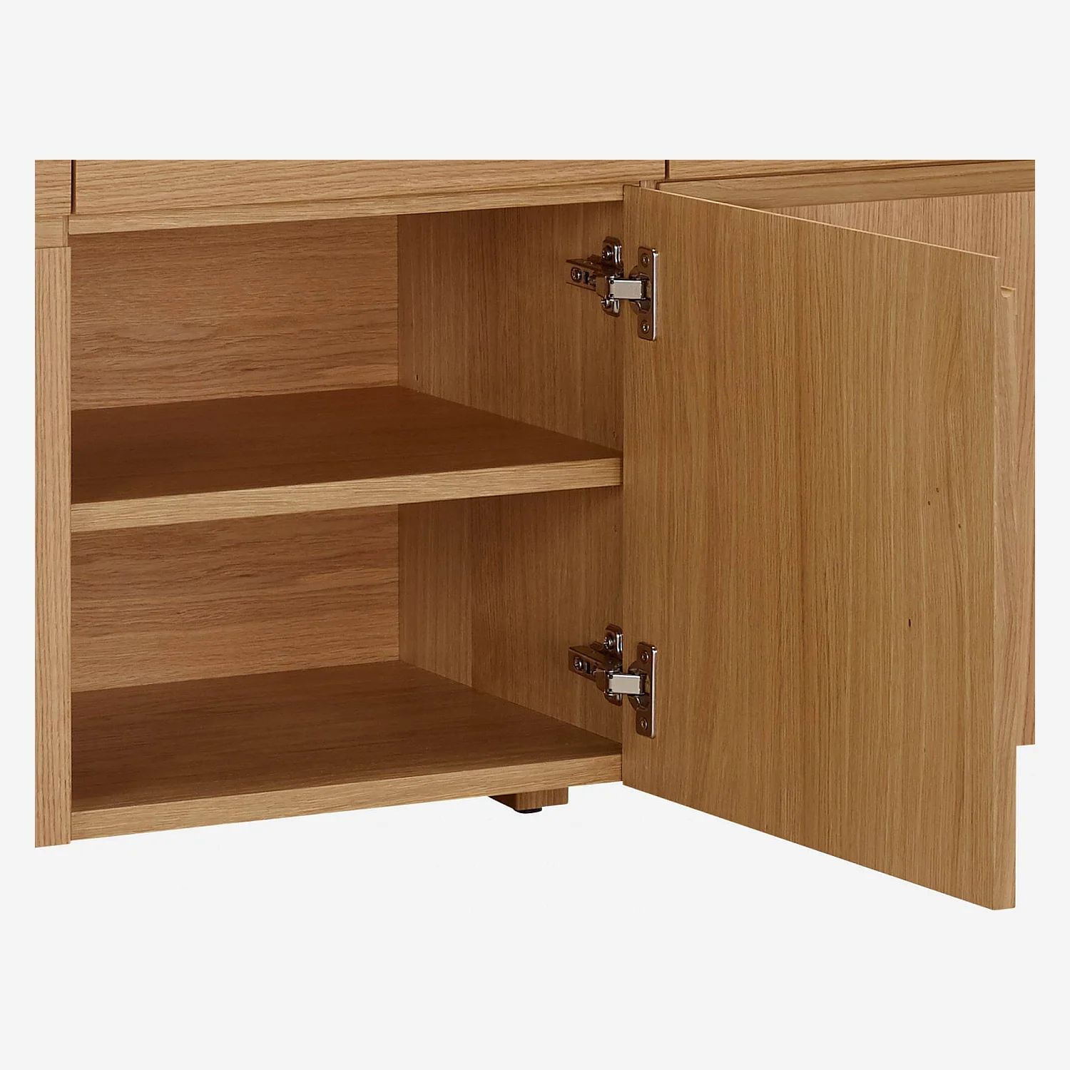 Buffet 4 portes / 4 tiroirs en chêne - Design by Hélèna Pille - 3