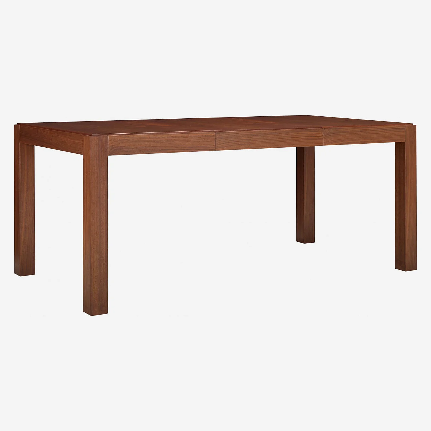 Walnut extendible dining table - 6