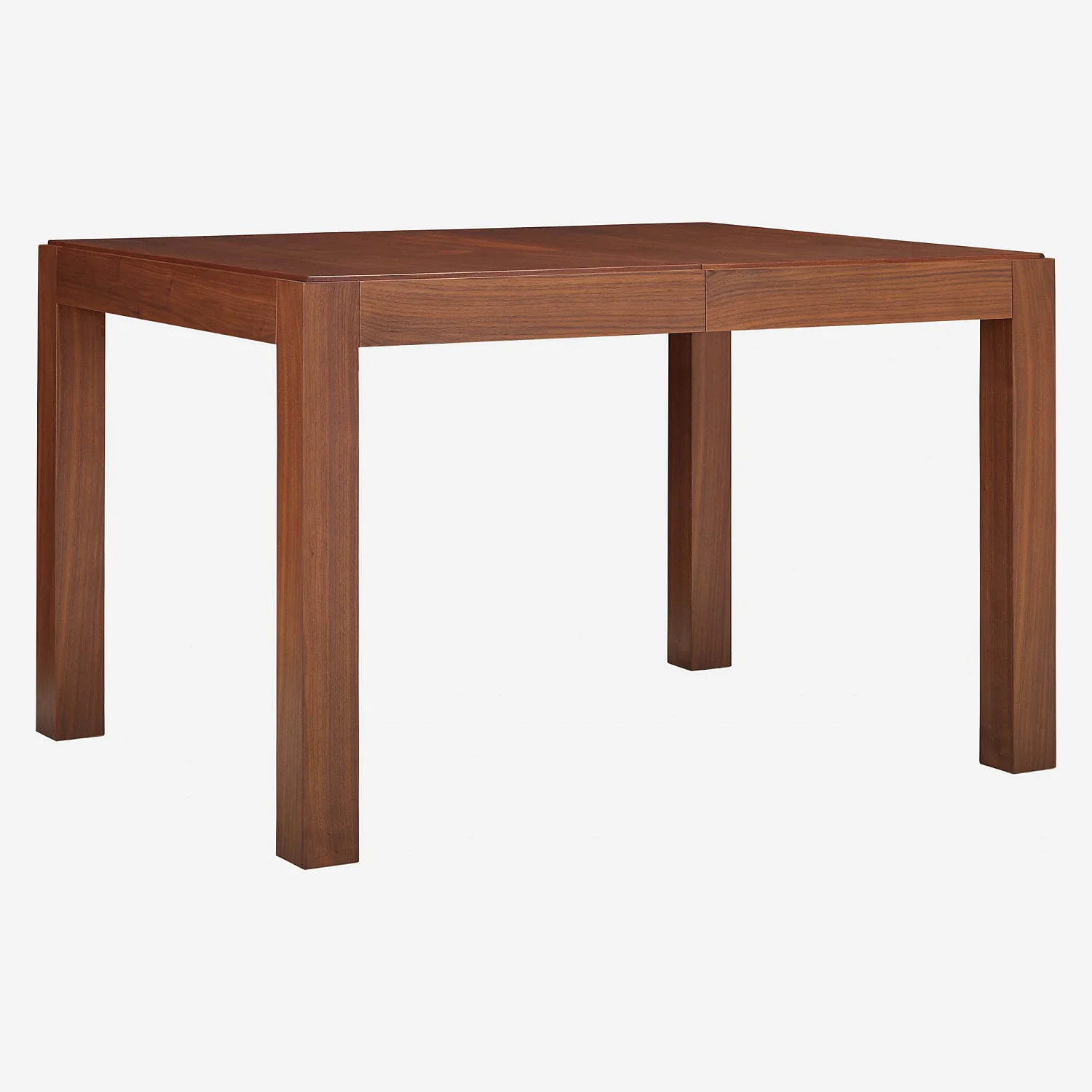 Walnut extendible dining table - 4
