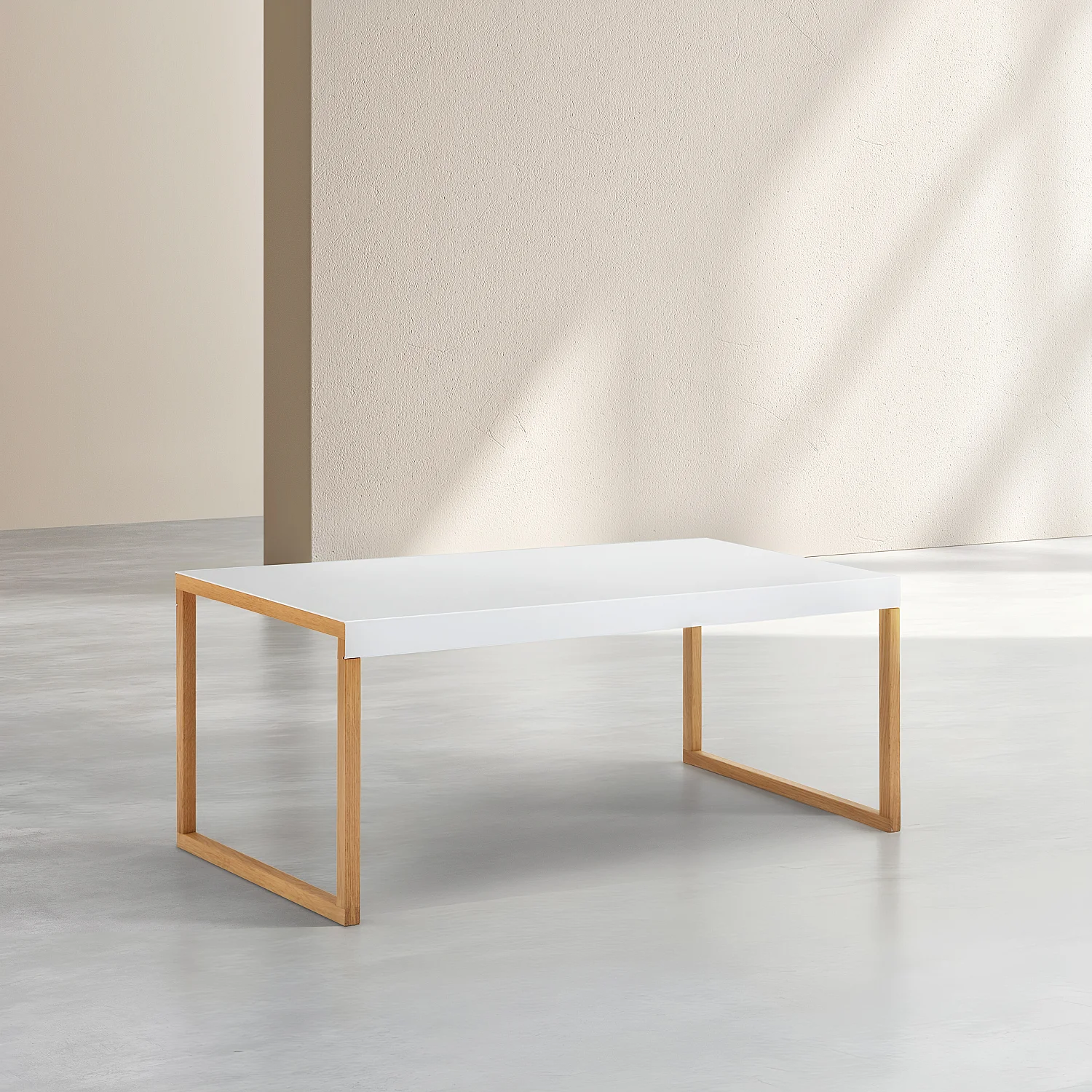 Table basse en acier laqué - Blanc - Design by Elling Ekornes & Trine Haddal - 3