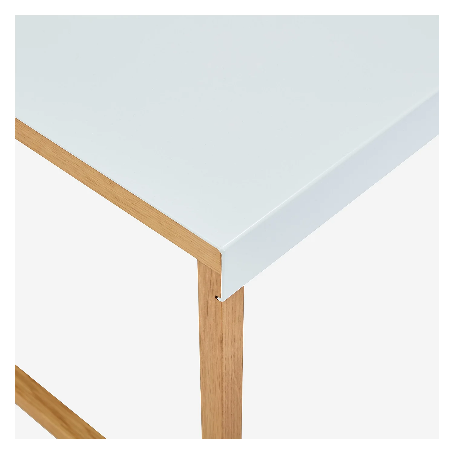 Mesa de centro en acero lacado - Blanco - Design by Elling Ekornes & Trine Haddal - 2