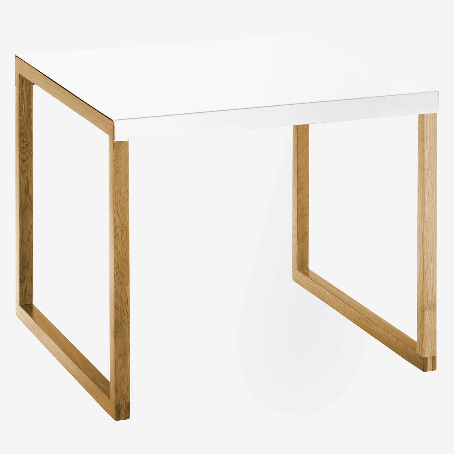 Table d'appoint en acier laqué - Blanc - Design by Elling Ekornes & Trine Haddal - 4