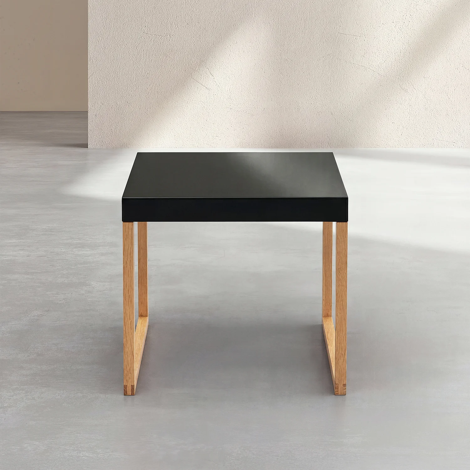 Beistelltisch aus lackiertem Stahl - Schwarz - 2