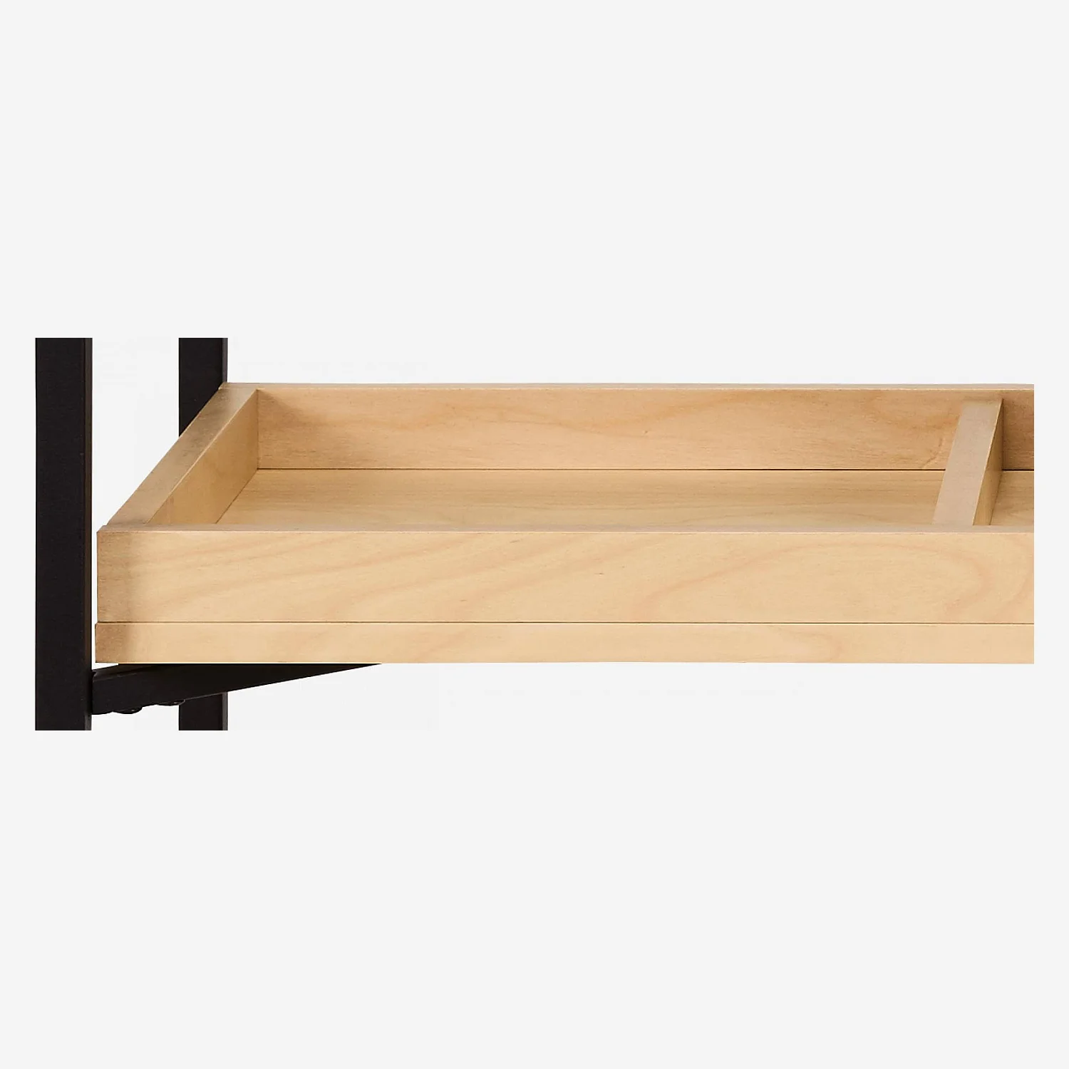 Console en métal et bois de bouleau - Noir - Design by Hélèna Pille - 5