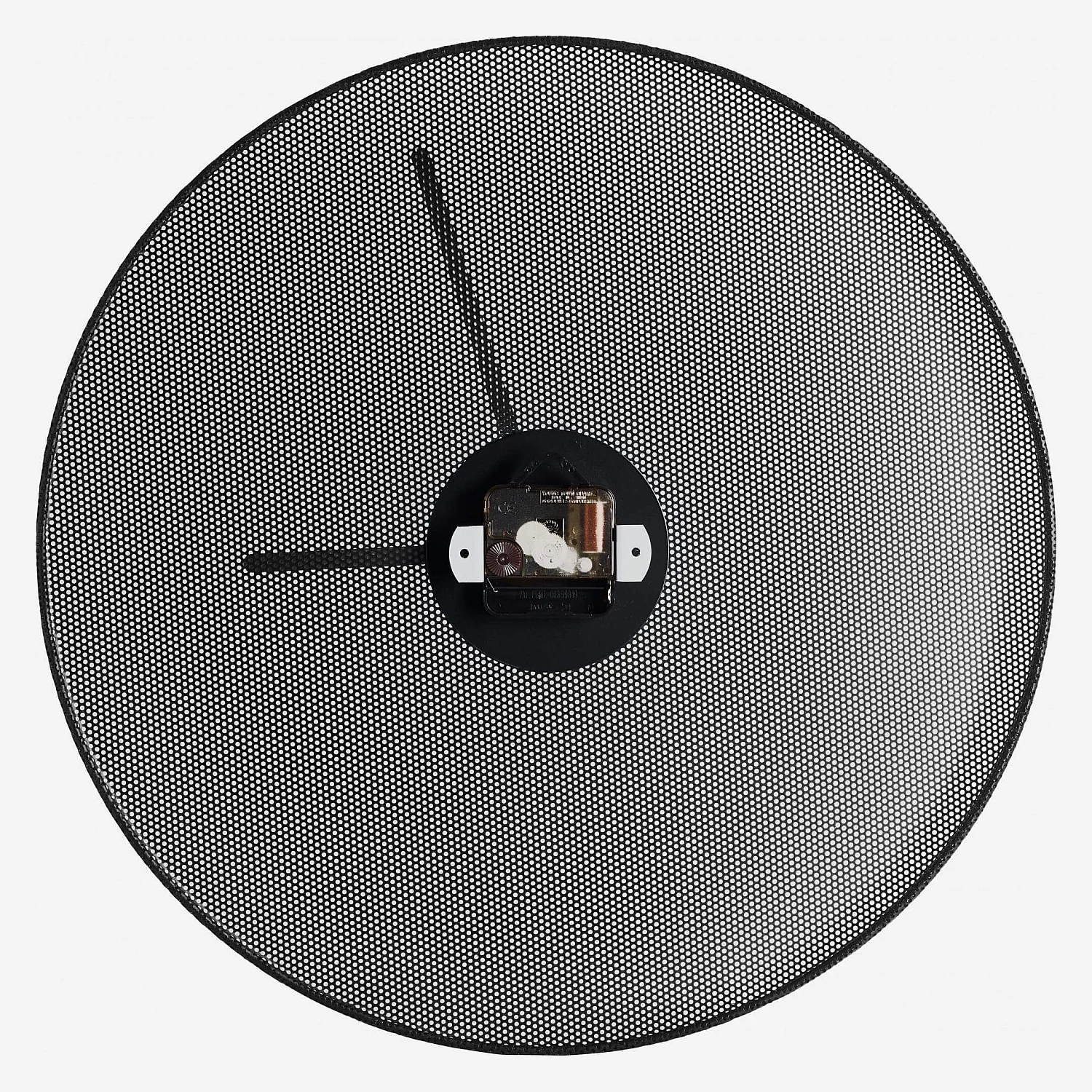 Horloge murale en métal - 43 cm - Noir - 5