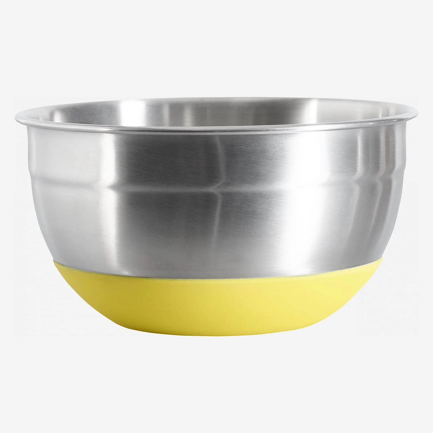 Bol en acero inoxidable con base anti deslizante - 16 cm. - Color plata - 1