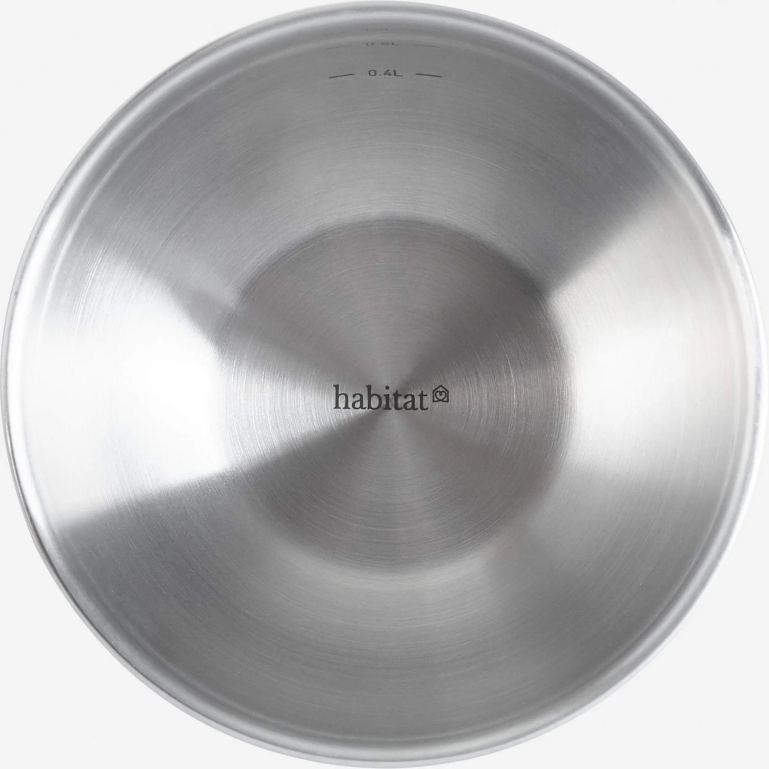 Bol en inox avec base anti-dérapante - 16 cm - Argent - 3