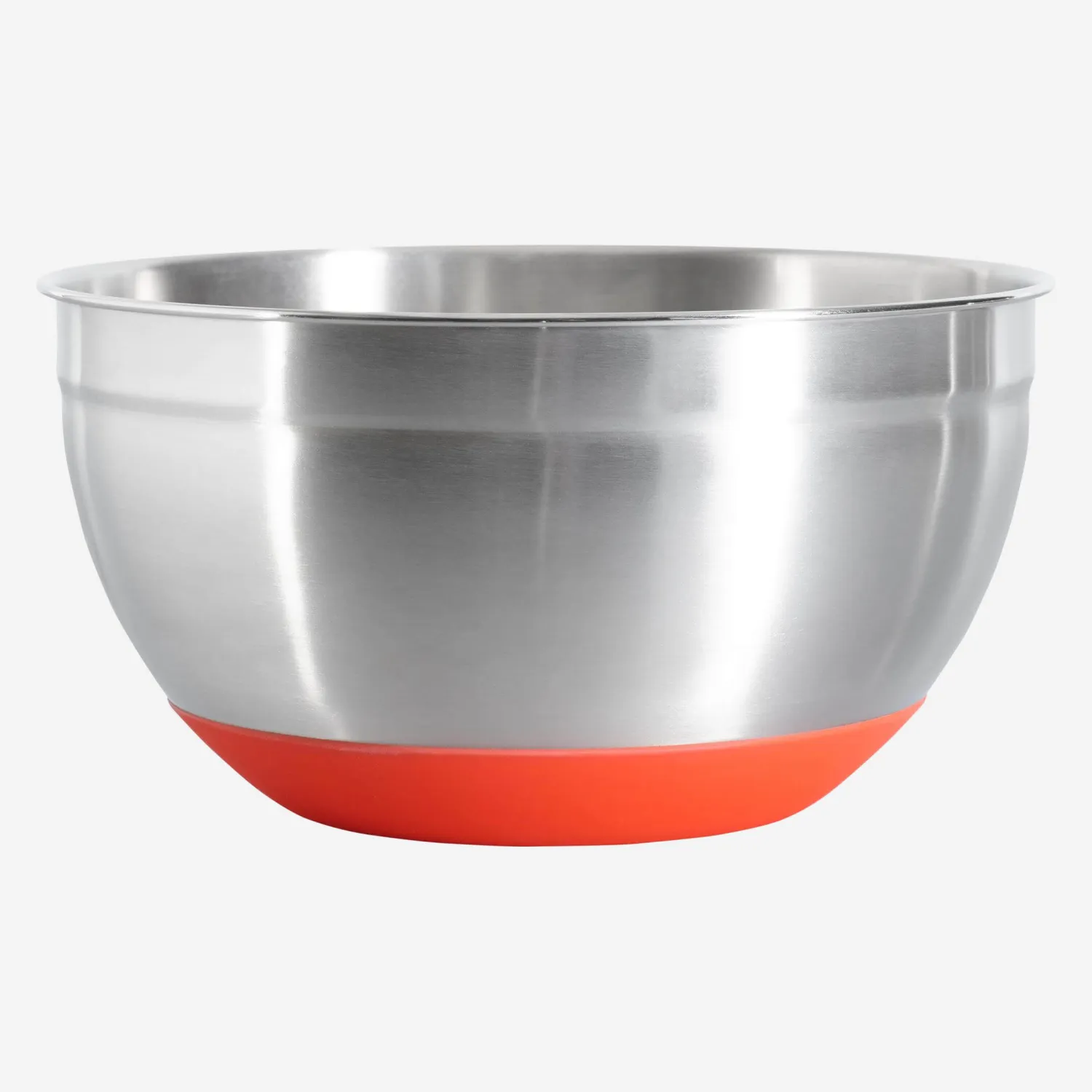 Bol en acero inoxidable con base anti deslizante - 24 cm - Color plateado - 1