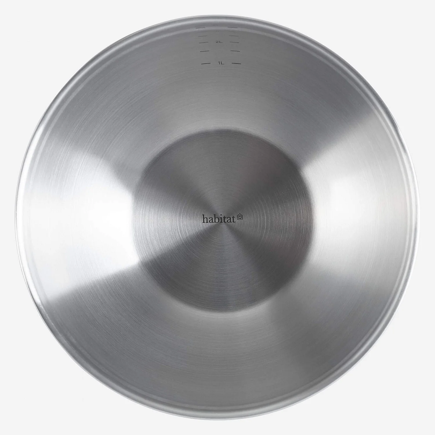 Bol en inox avec base anti-dérapante - 24 cm - Argent - 3