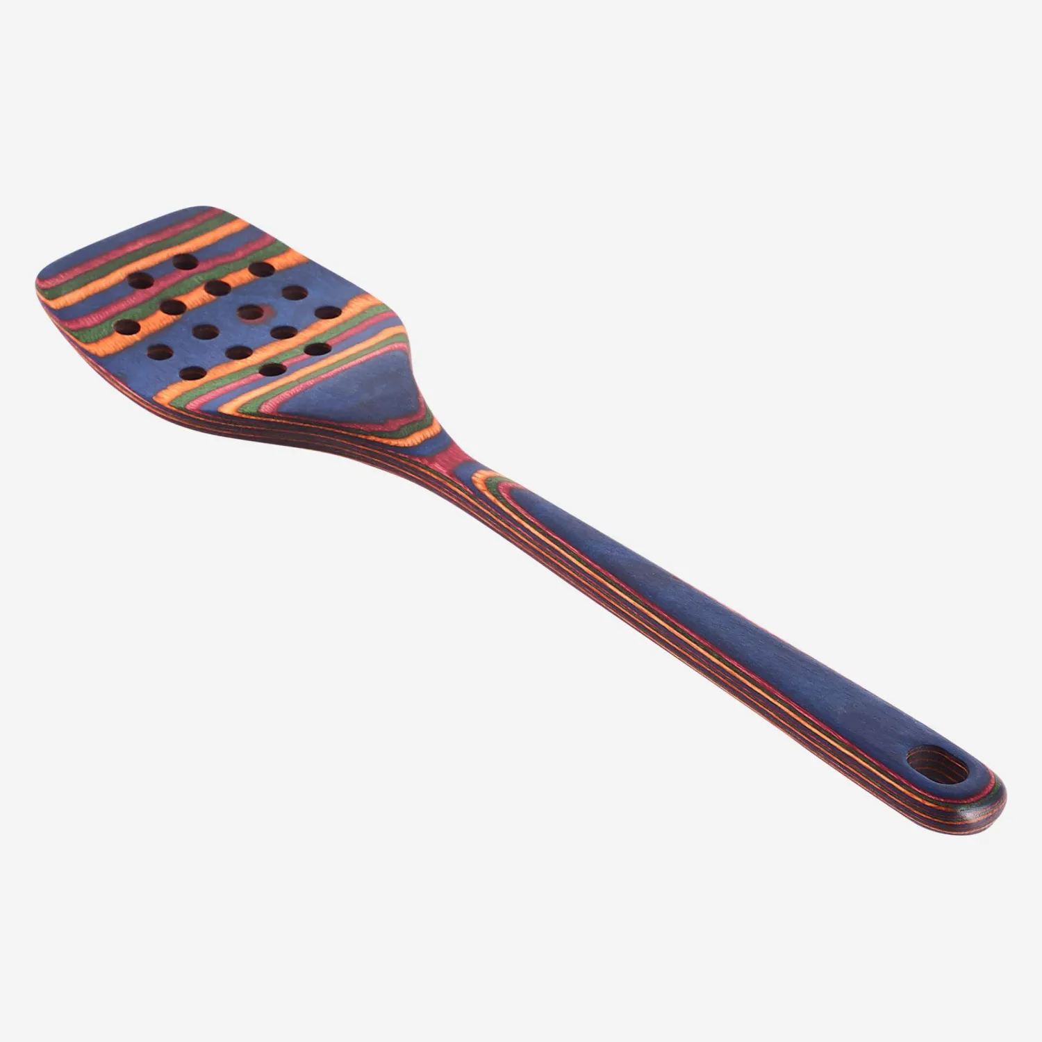 Espumadera de madera de pakka - Multicolor - 1
