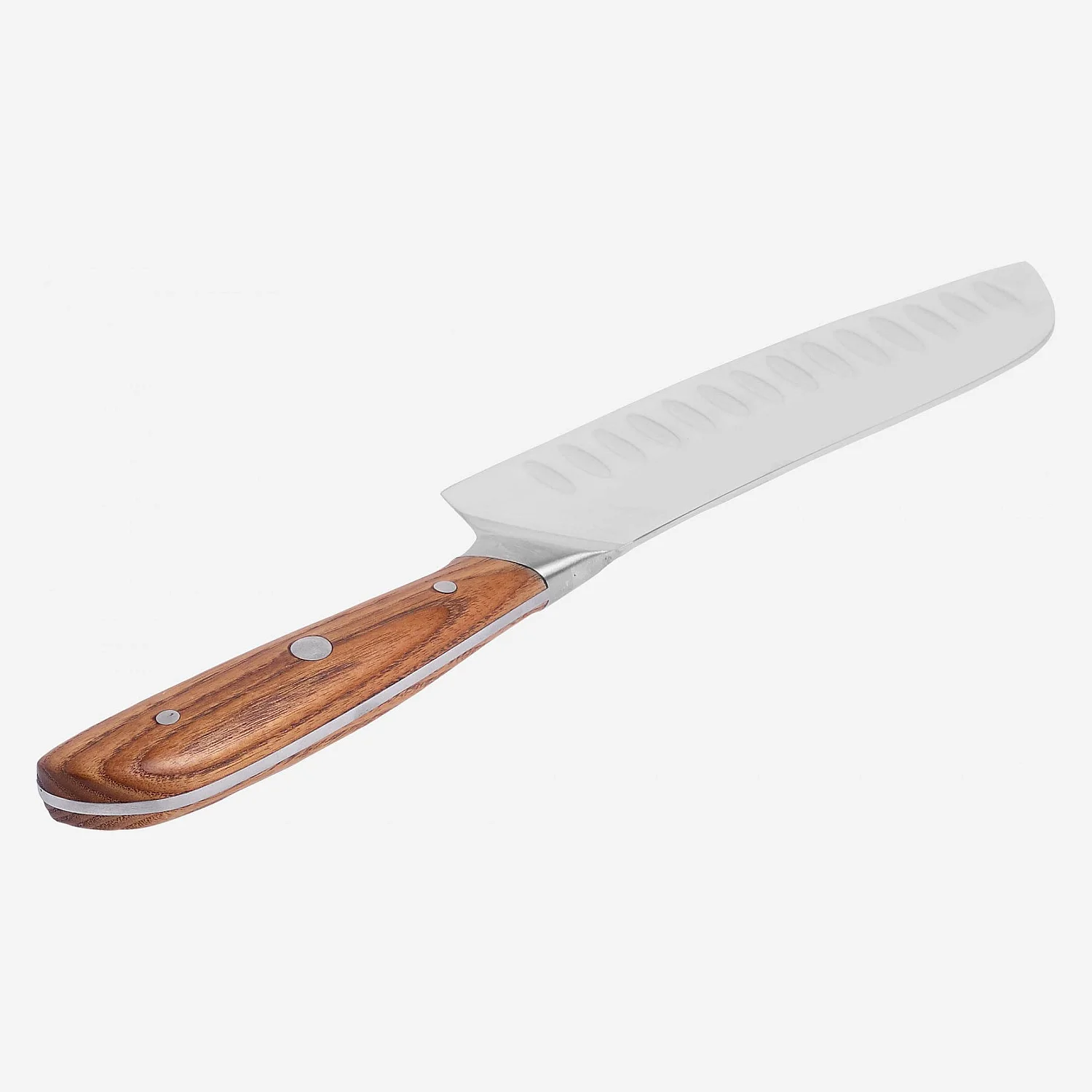 Couteau santoku avec manche en bois - 3