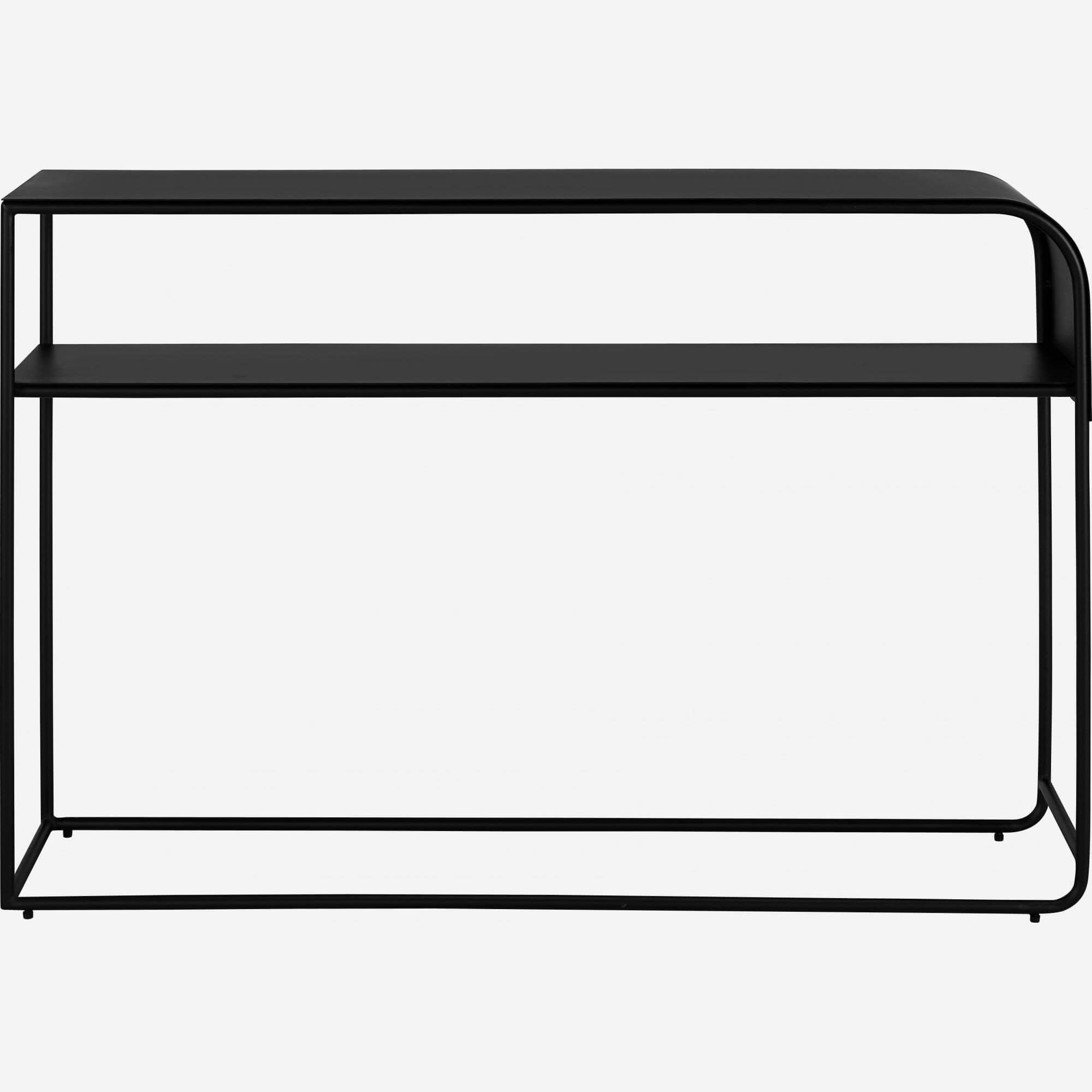 Consolle in metallo - Nero