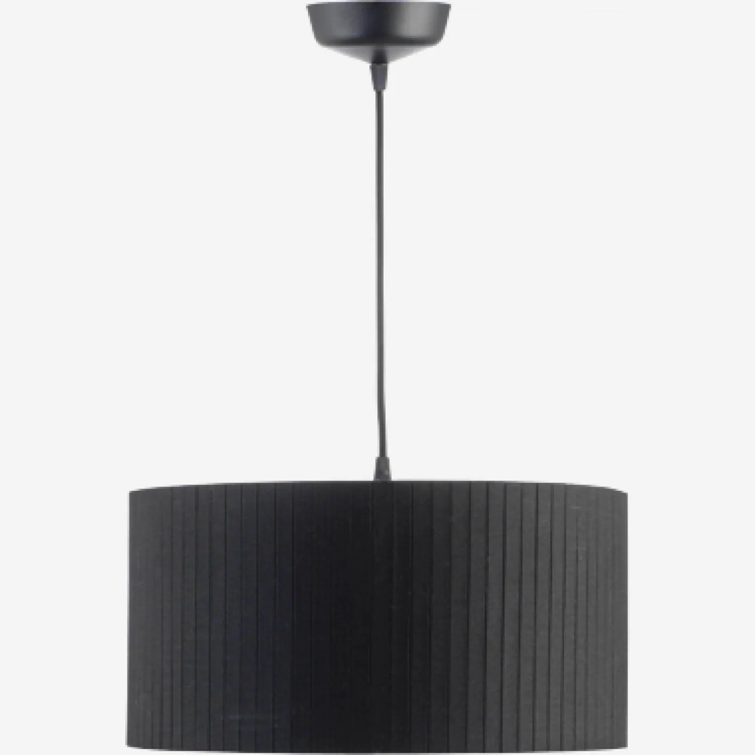 Fil électrique avec douille E27 - 2,5 m - Noir