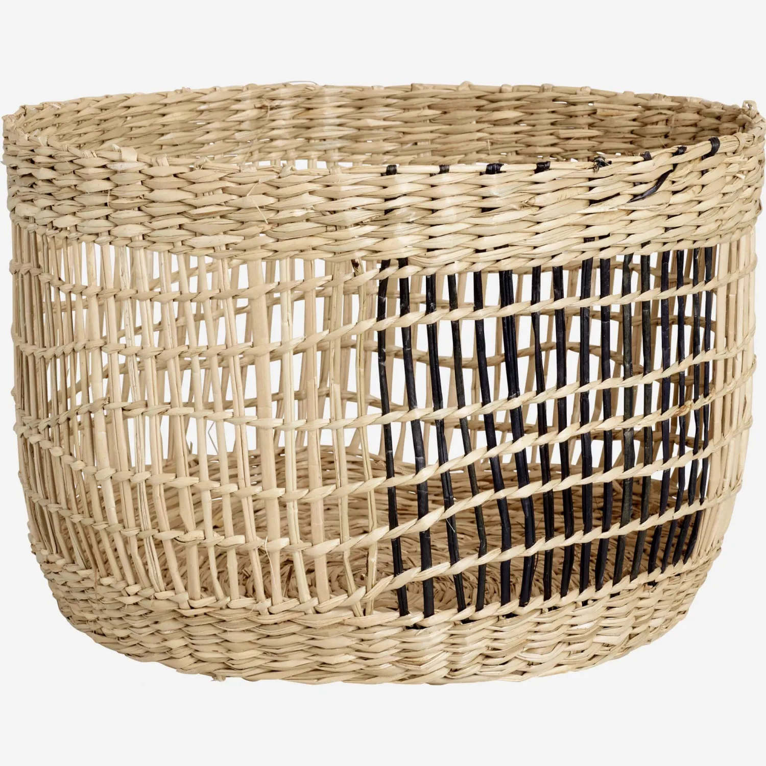 Panier en jonc de mer - 22 x 14 cm