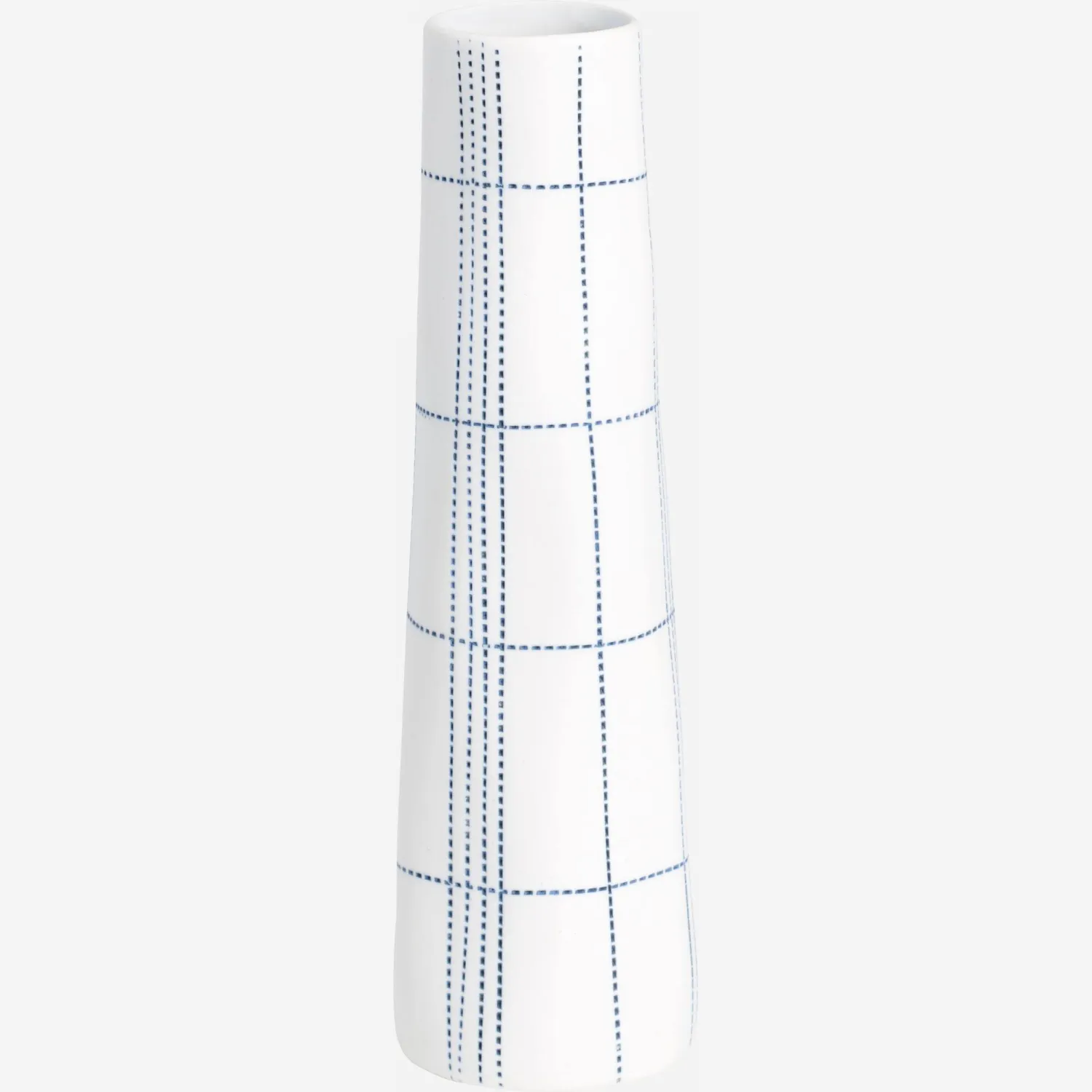 Vase en porcelaine - Motifs Bleus